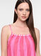 Abito lungo Fitted in puro cotone donna_2