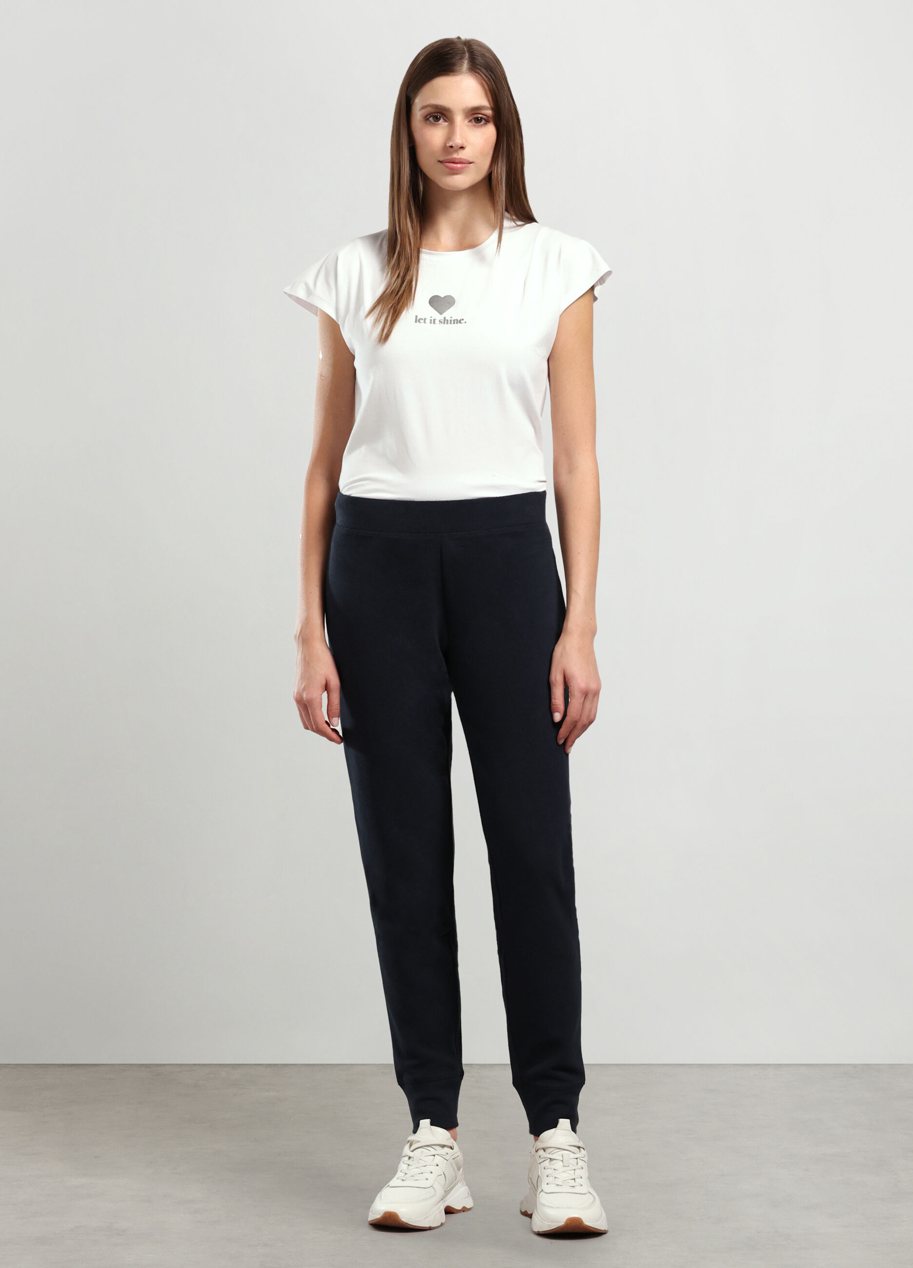 Leggings in pile donna_0