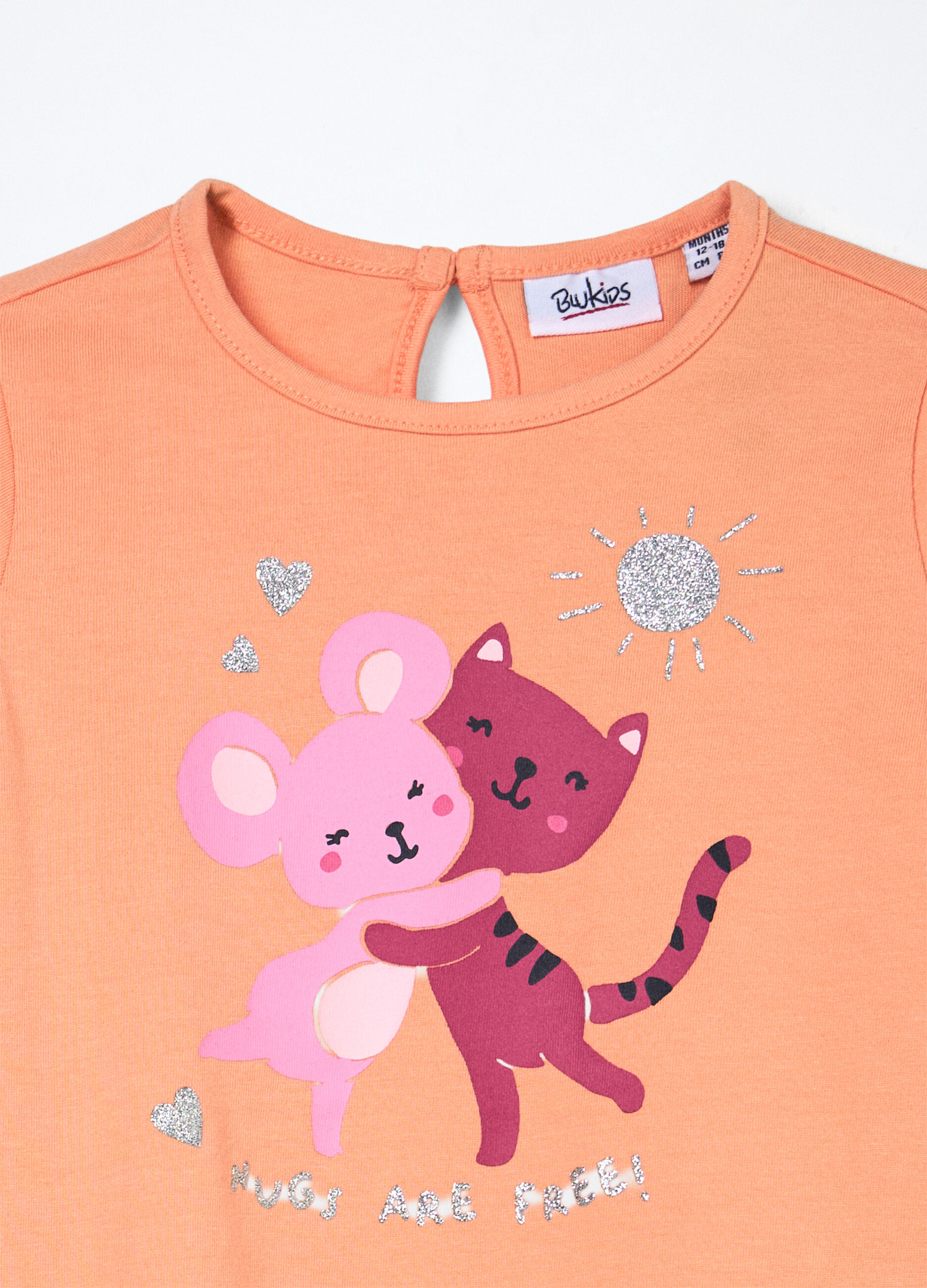 T-shirt in jersey di puro cotone neonata_2