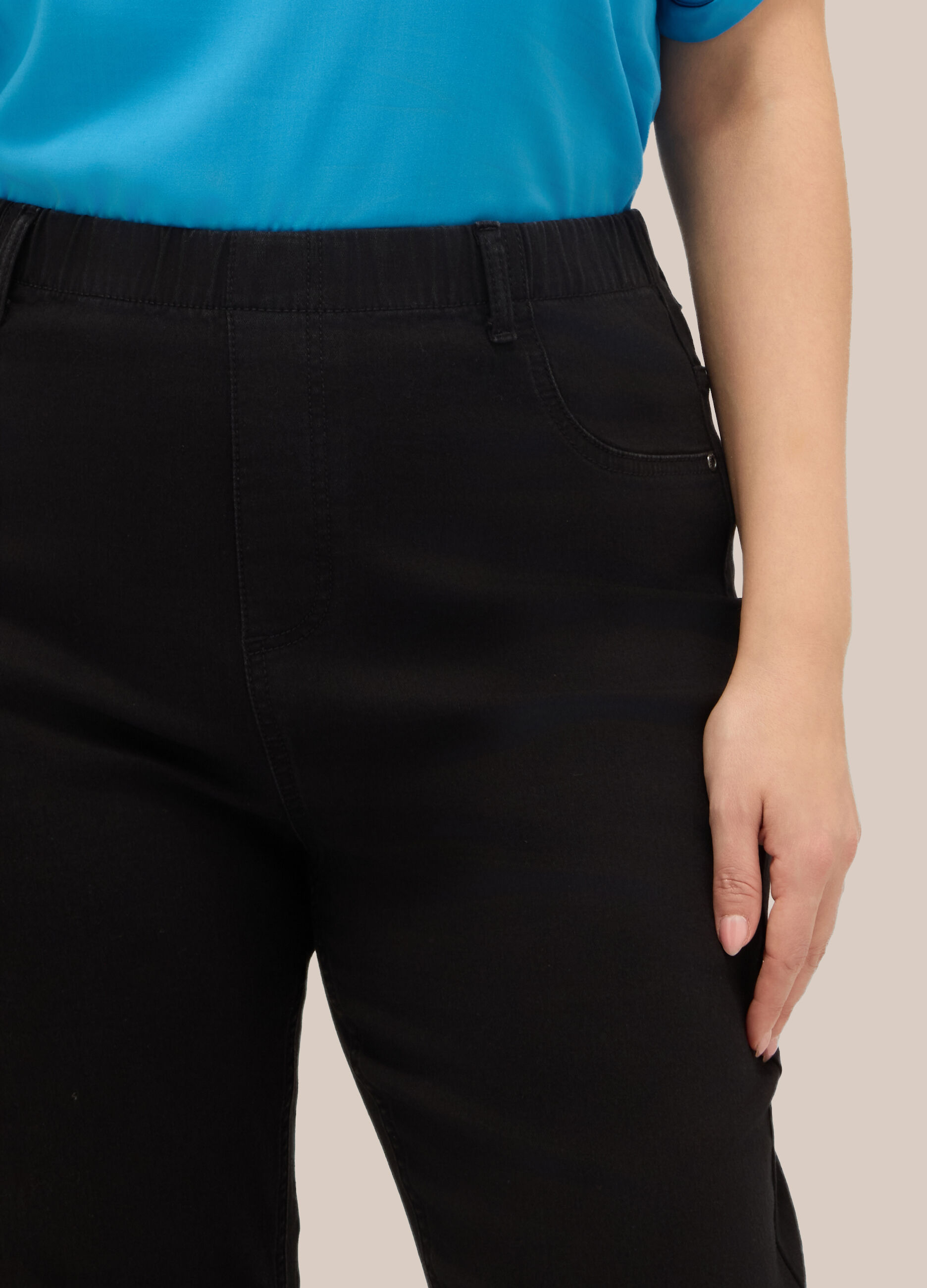 Jeggings in stretch denim donna curvy_2