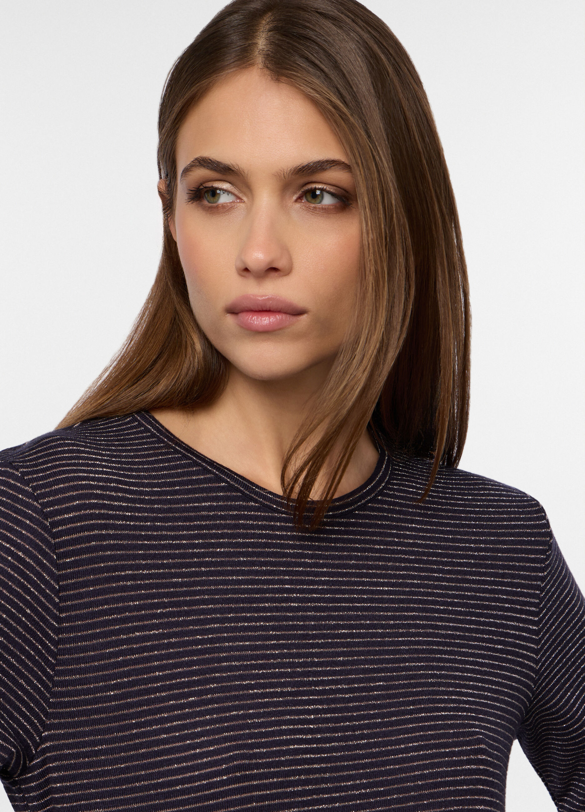 T-shirt rigata donna_2