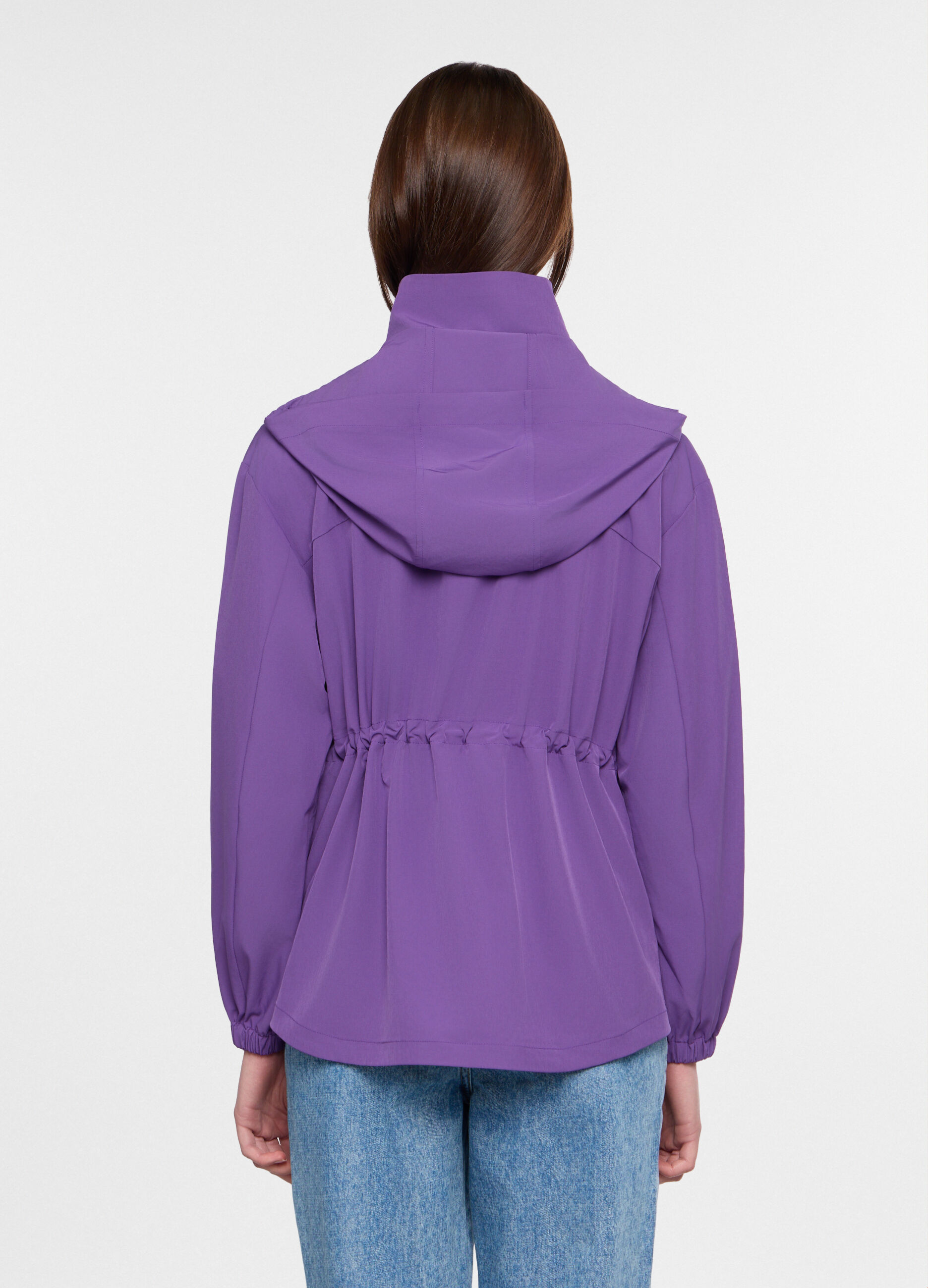 Giacca antipioggia con cappuccio donna_1