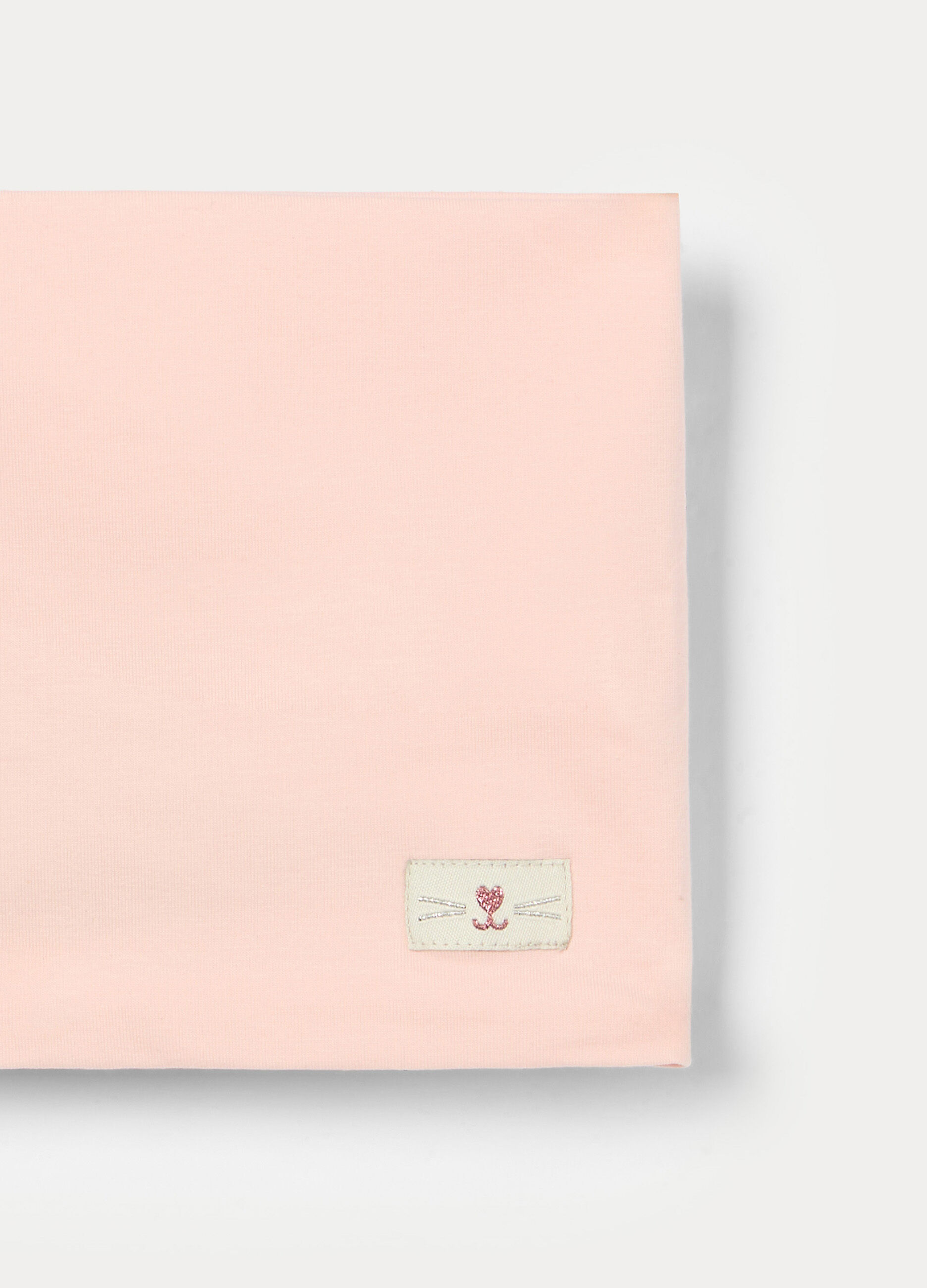 Scaldacollo in jersey di cotone stretch neonata_2