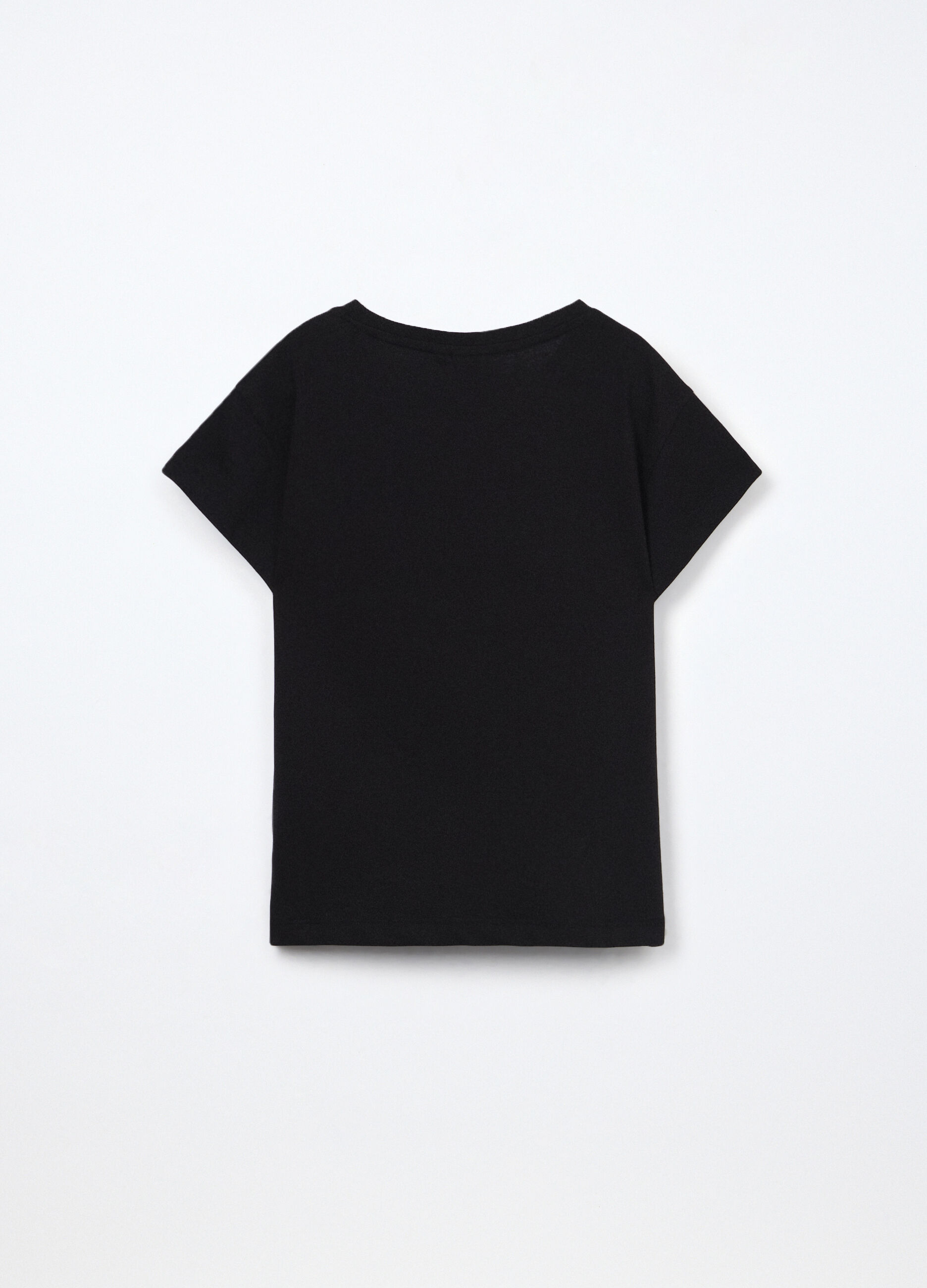 T-shirt Snoopy in jersey di puro cotone ragazza_1