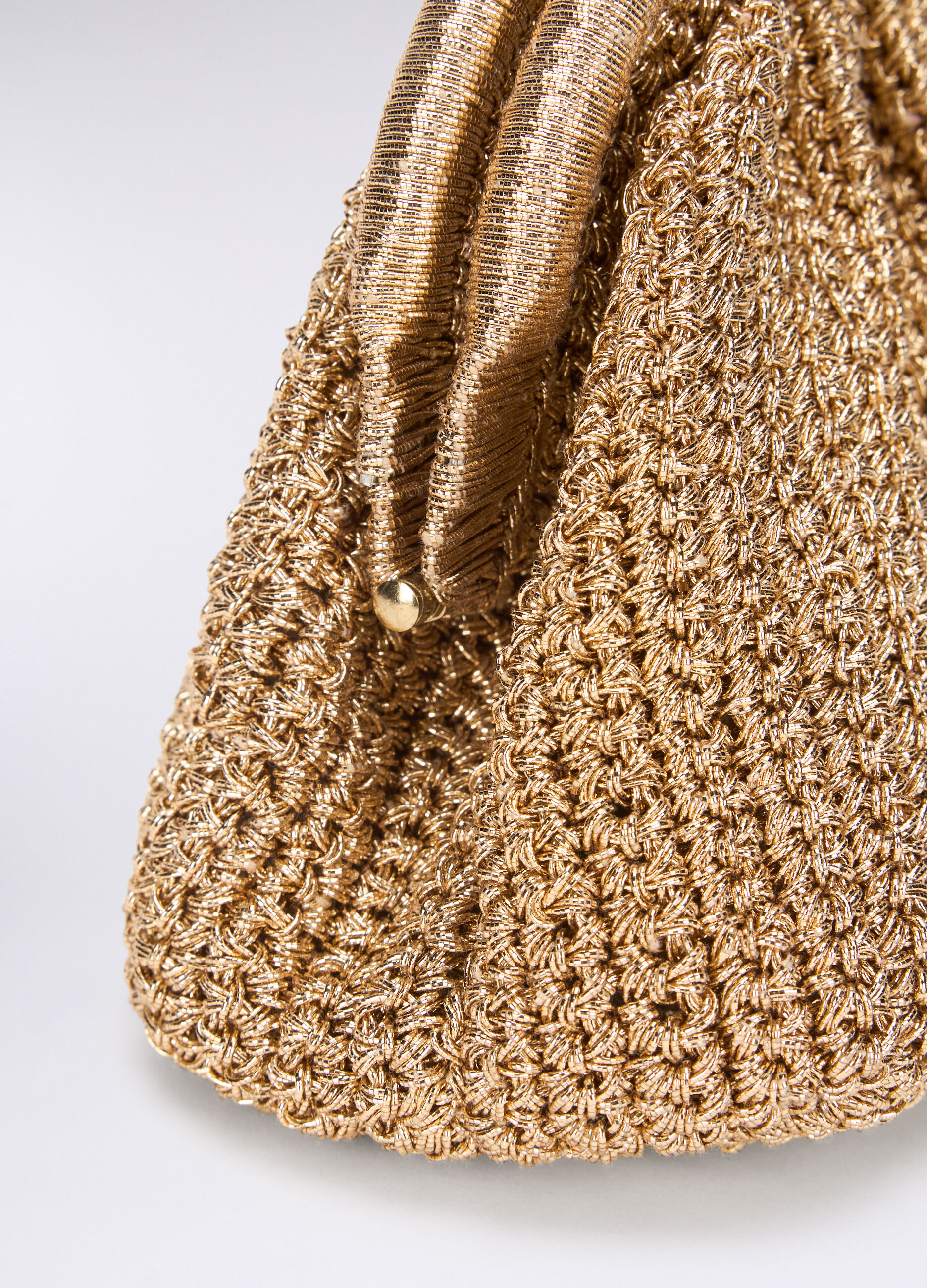 Pochette crochet in filo lurex donna_1