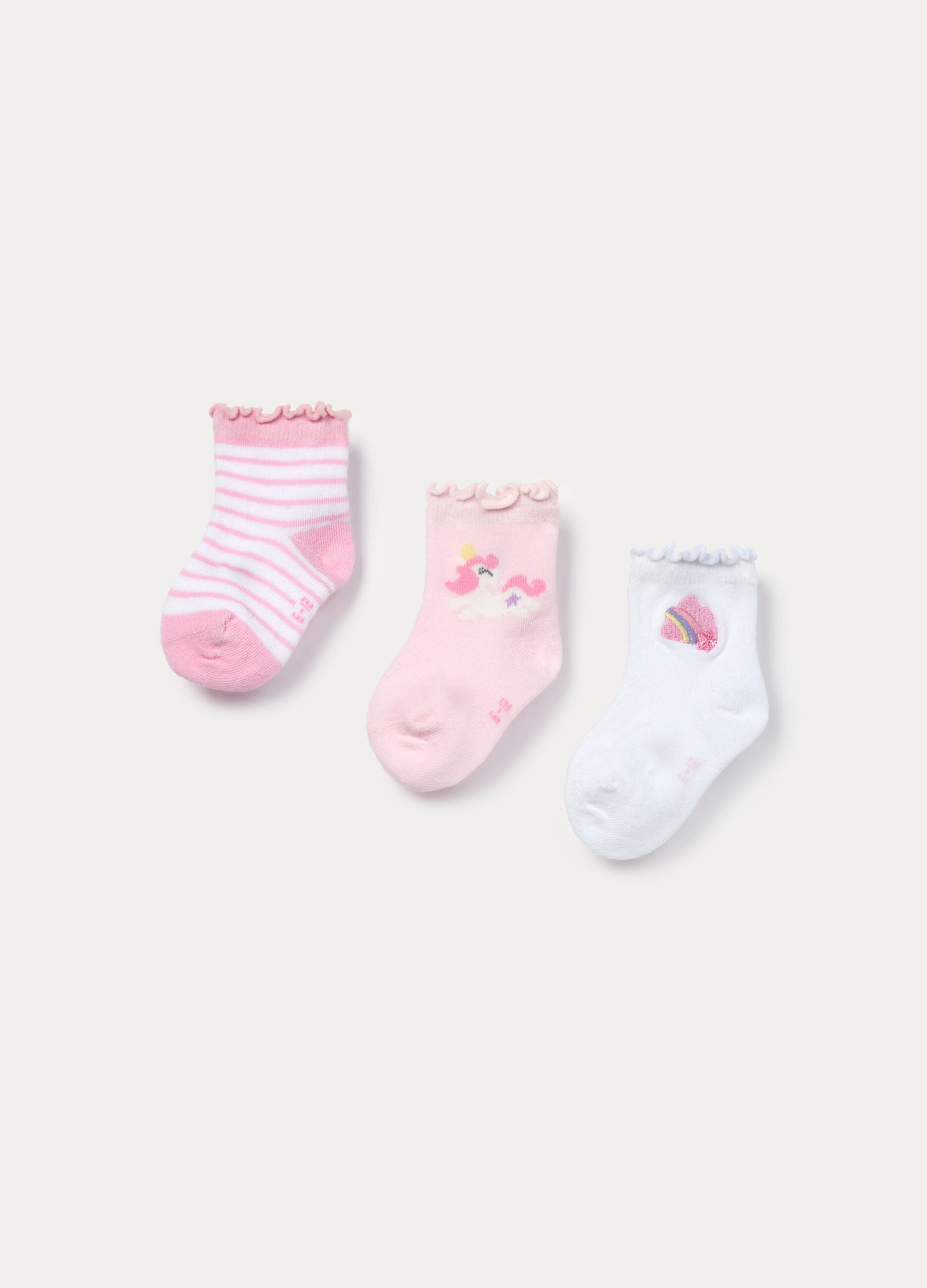 Pack 3 calze misto cotone stretch_1