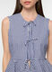 Top girocollo in popeline donna_2