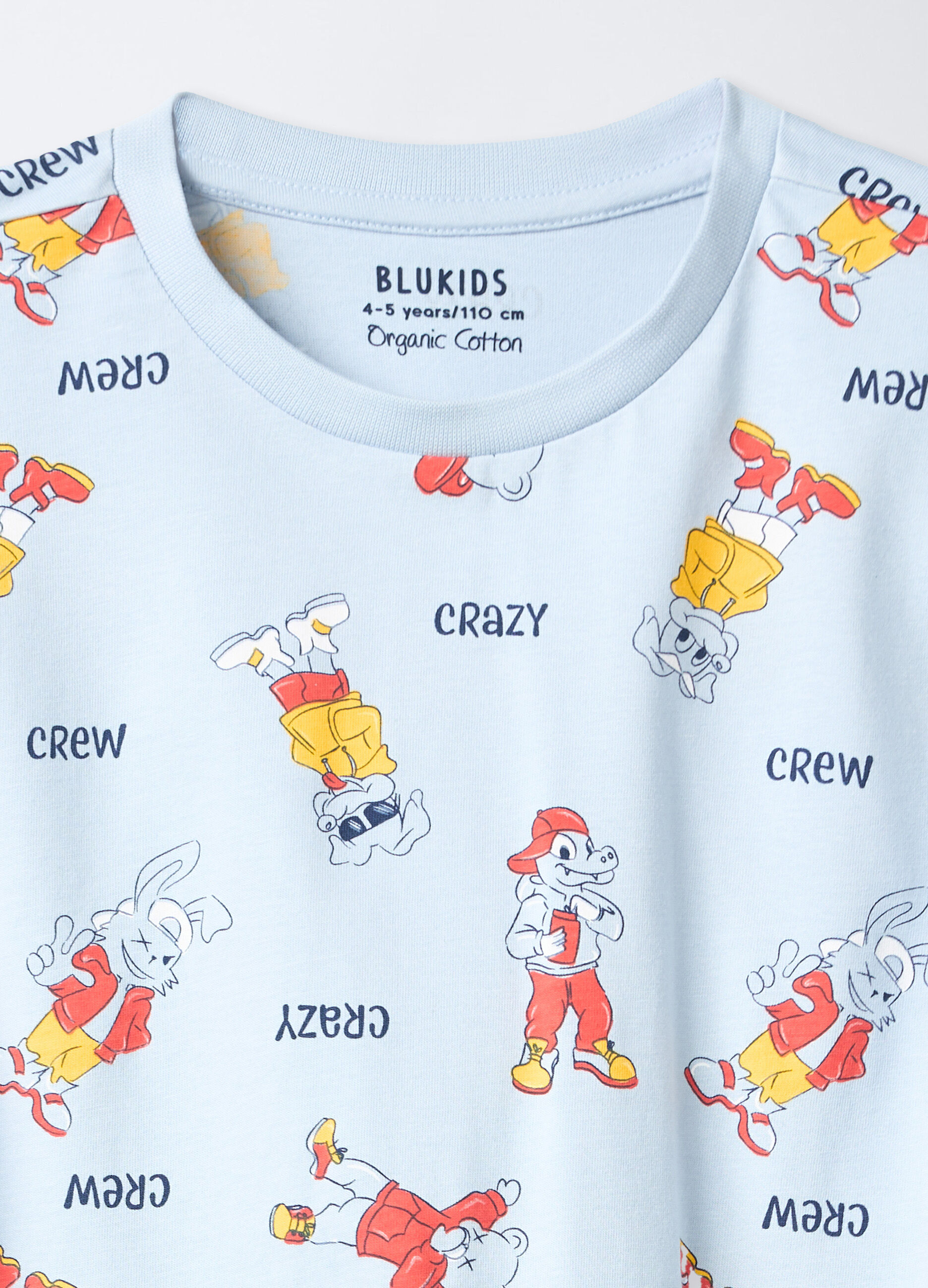 Set pigiama lungo in jersey di puro cotone bambino_2