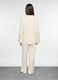 Set pigiama lungo a righe in flanella misto cotone donna_1
