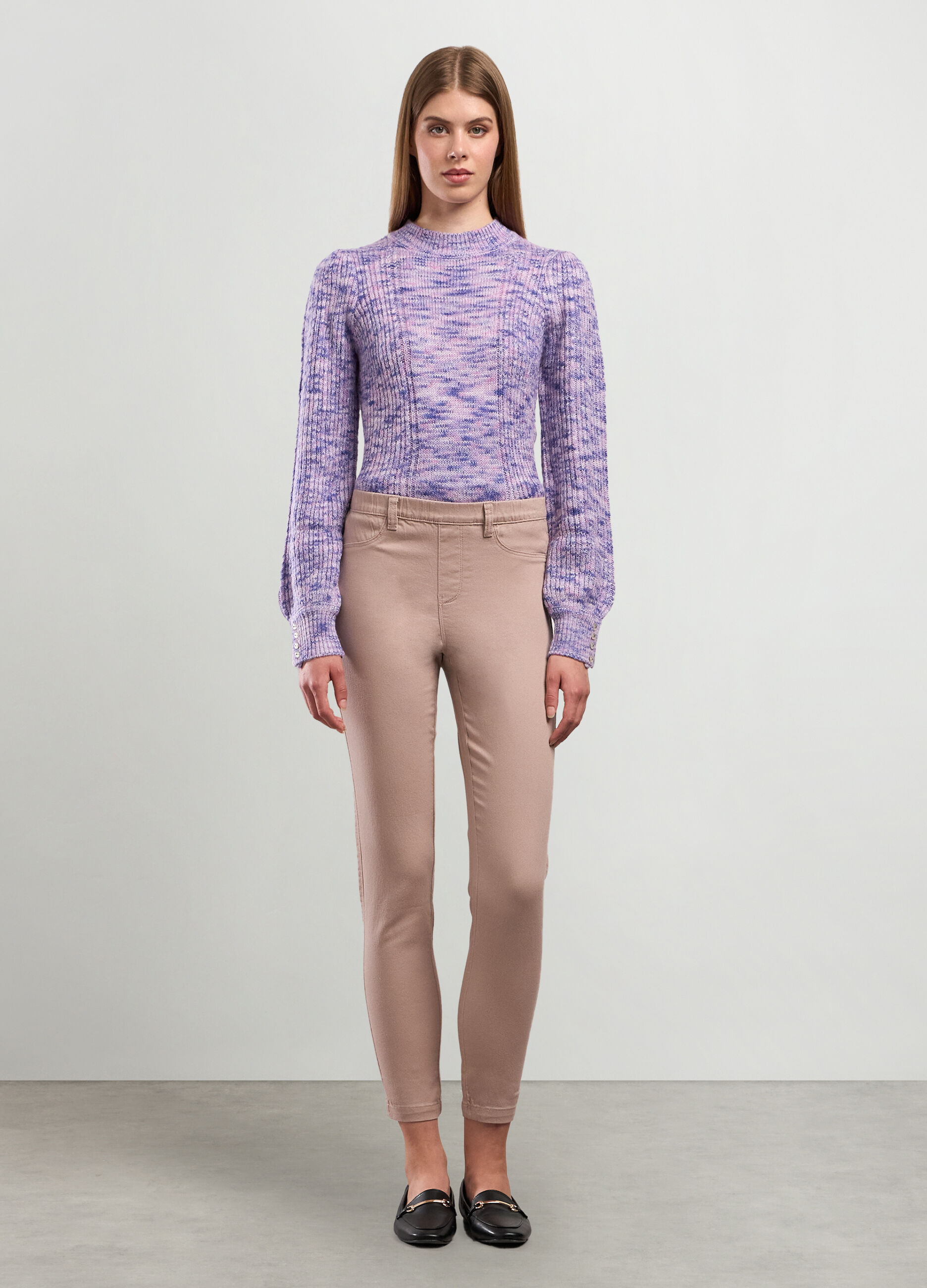 Jeggings in misto cotone stretch donna_0