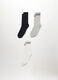 3 pack calzini con inserto a righe uomo_0