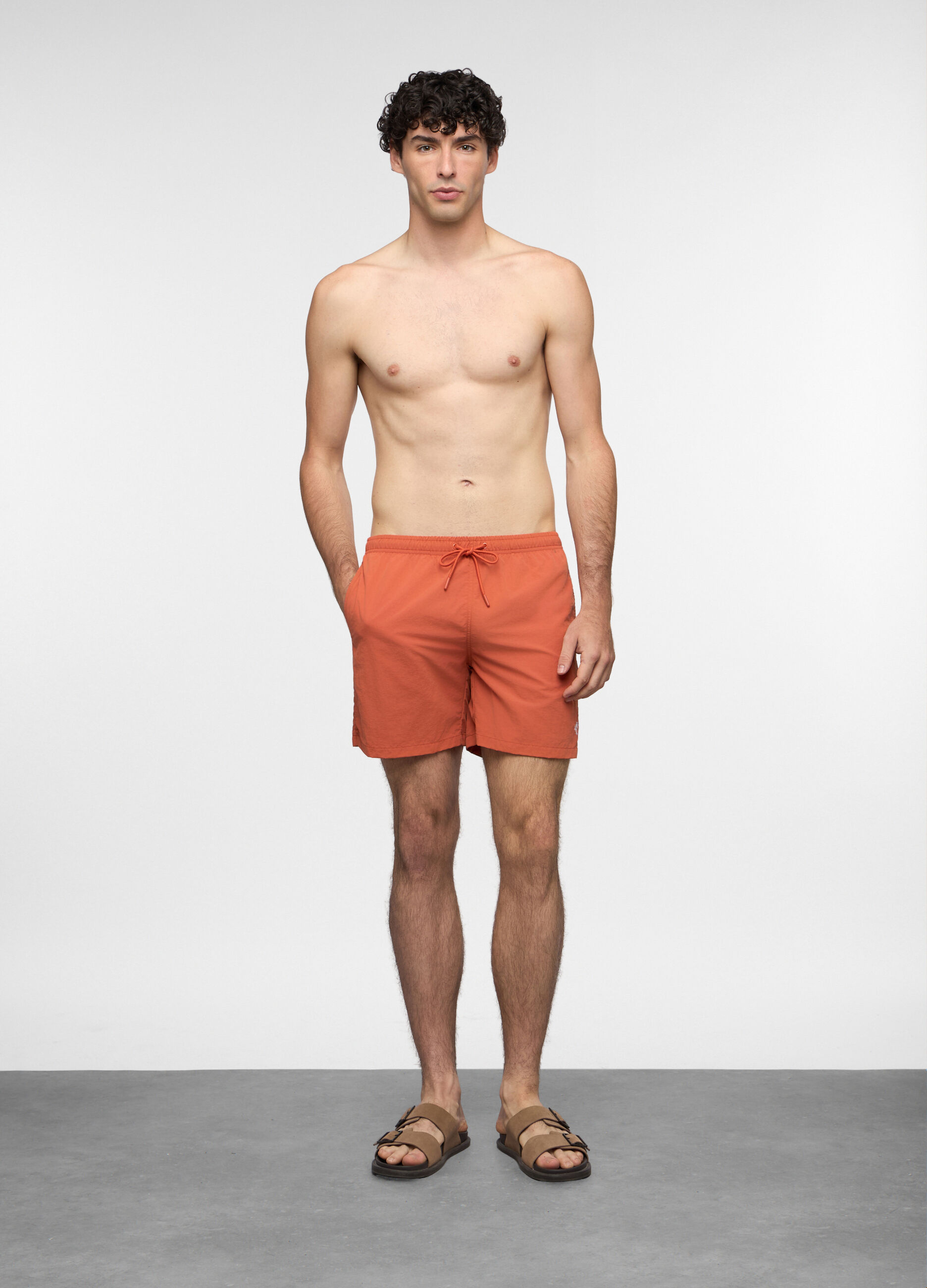 Costume da bagno in tessuto tecnico uomo_0