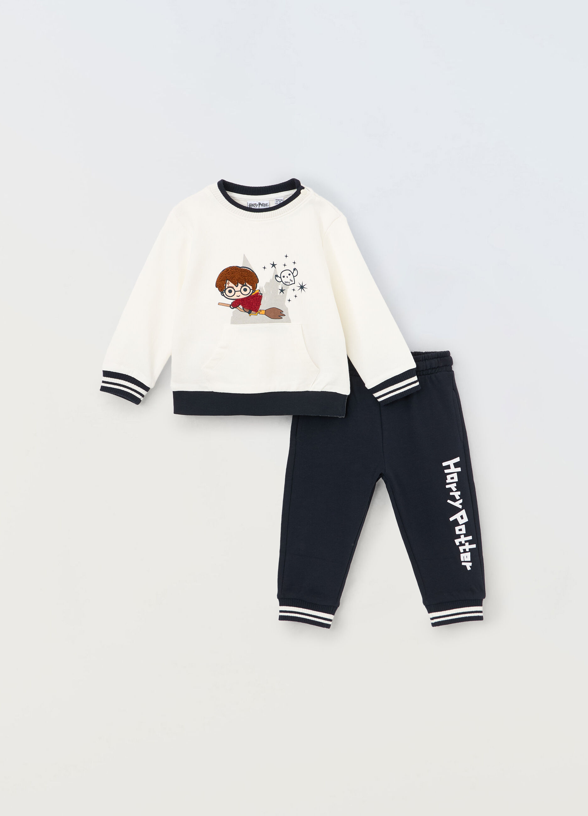 Jogging set Harry Potter in puro cotone neonato_0