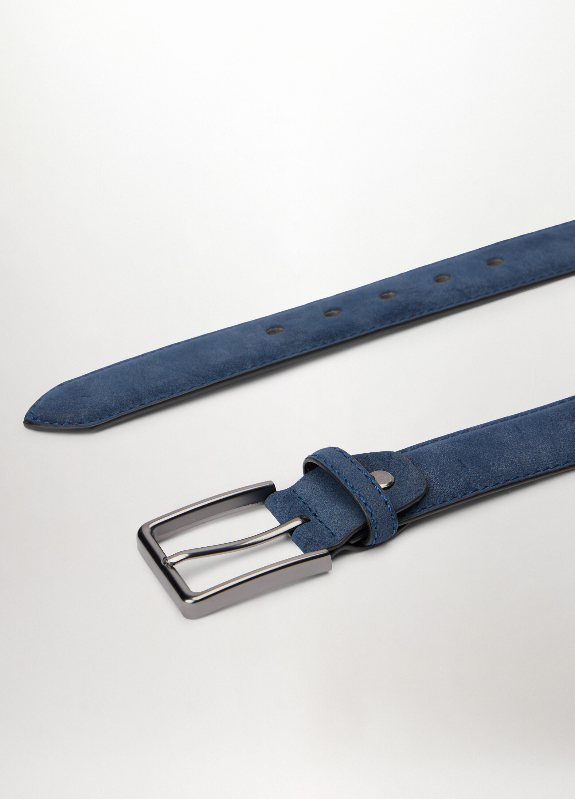 Cintura in ECOpelle scamosciata uomo_1