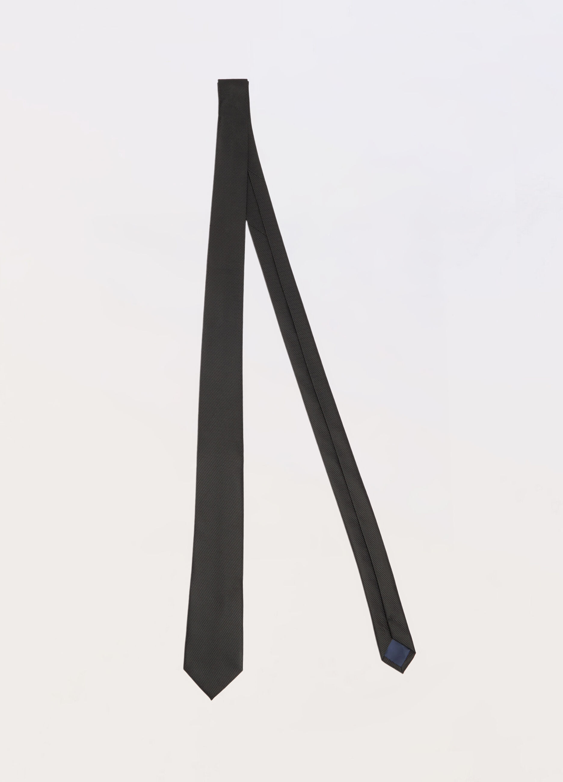 Cravatta slim effetto tridimensionale uomo_0