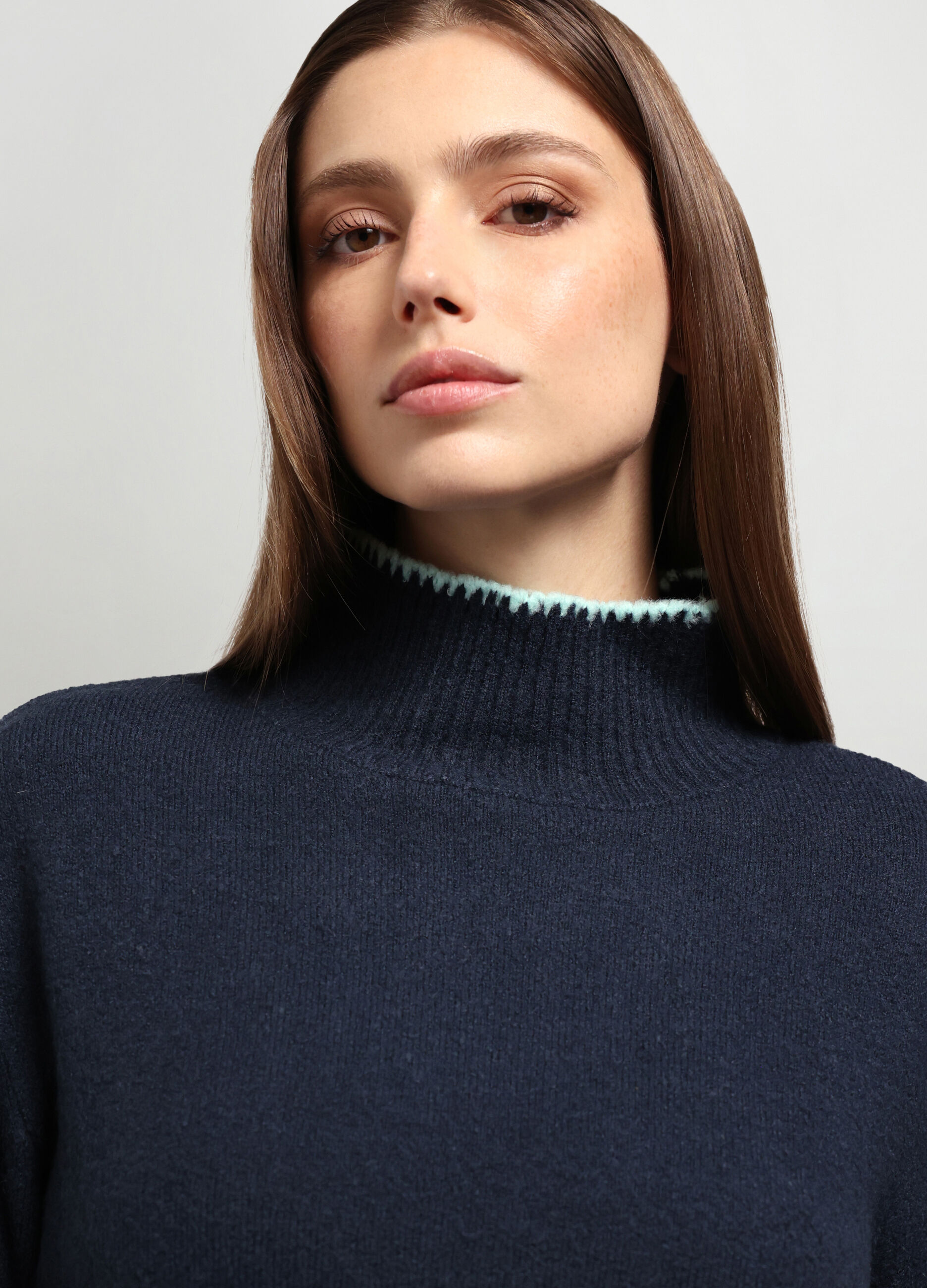 Tricot a collo alto donna_2