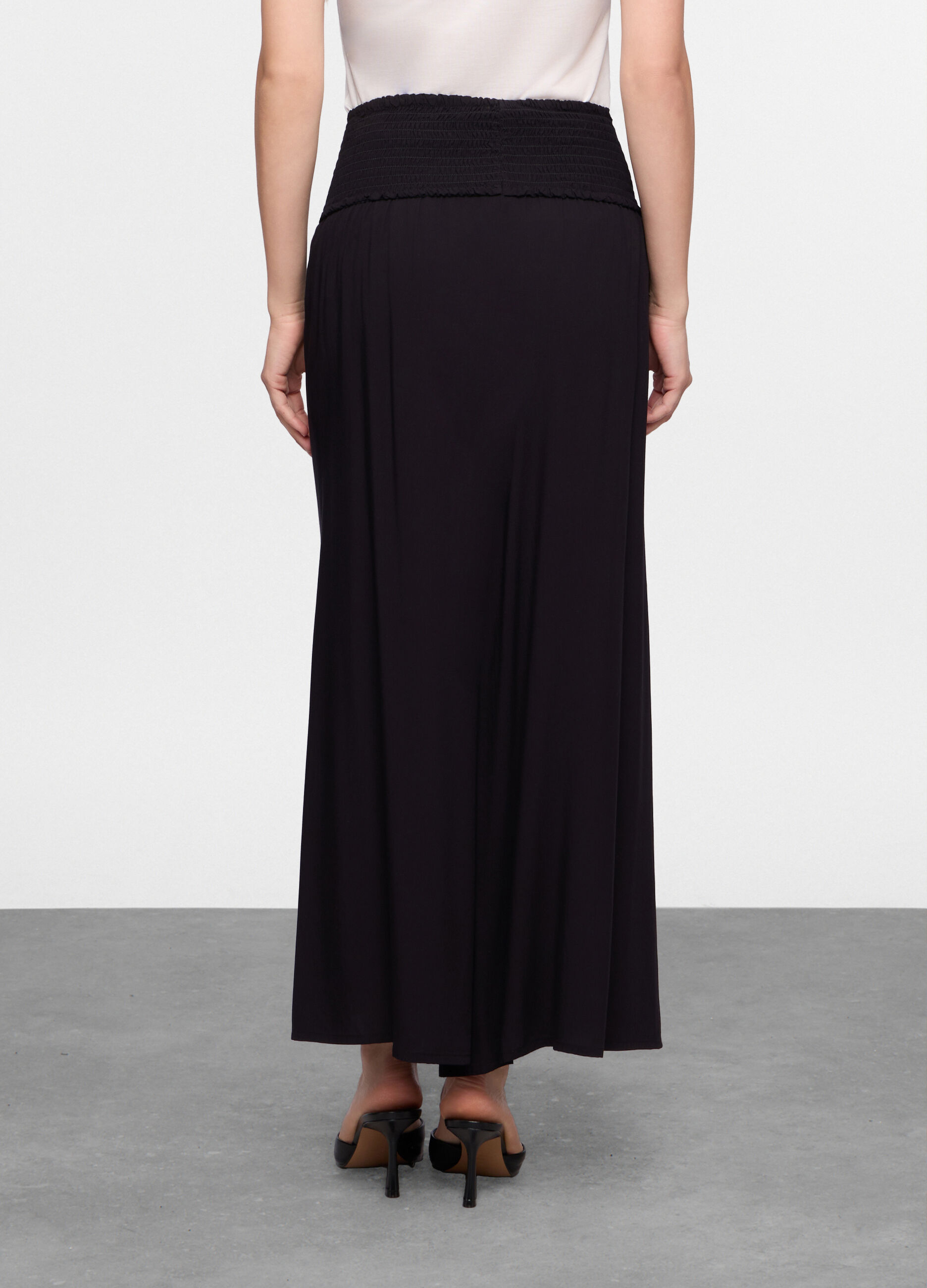 Pantaloni Wide Leg in pura viscosa donna_1