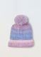 Berretto misto lana con pon pom_0