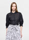 Camicia fit regular con collo classico in cotone voile donna_0