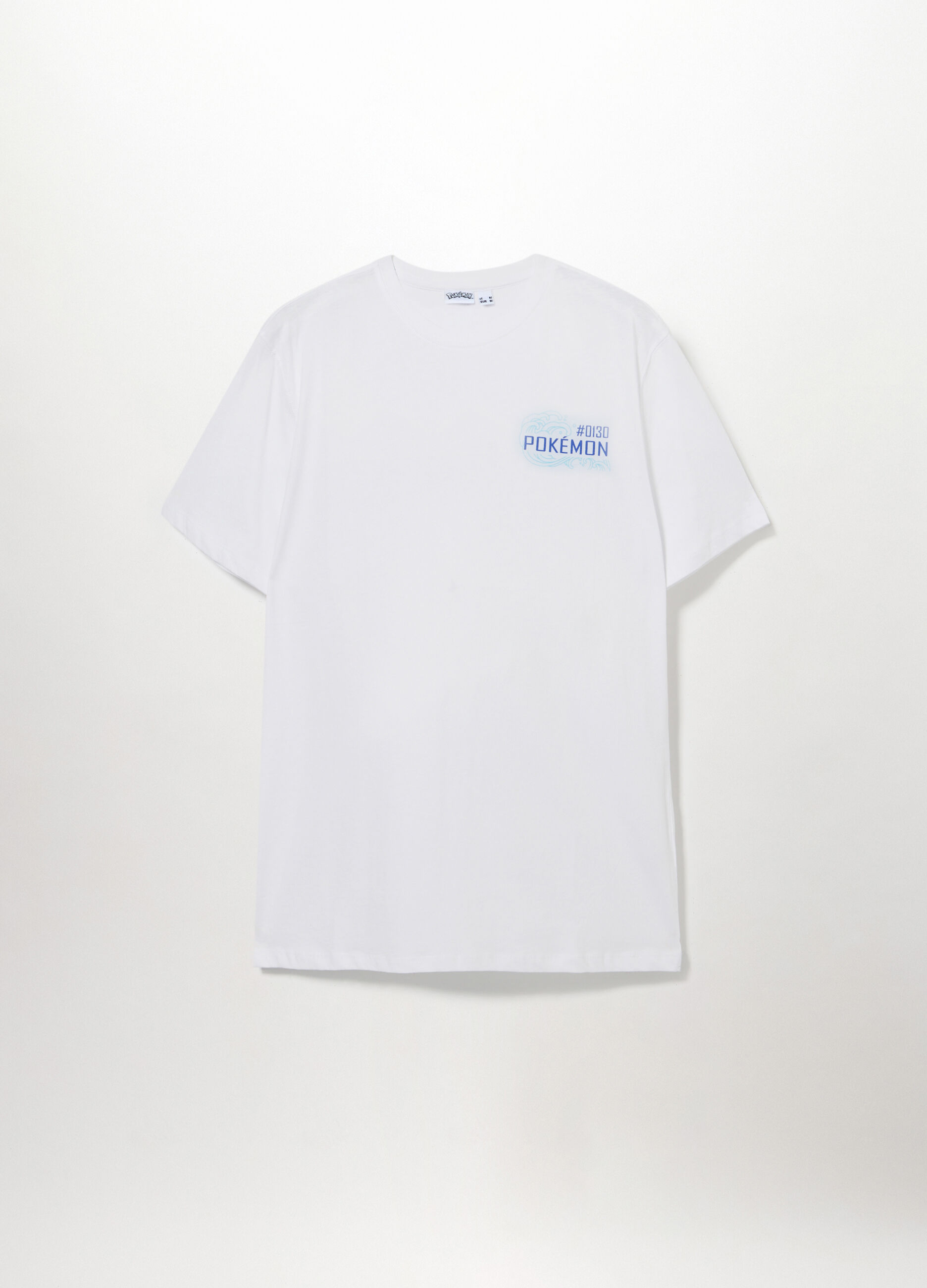 T-shirt girocollo con stampa Pokemon uomo_0