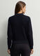 Maglia con coletto classico e lavorazione a treccia donna_1