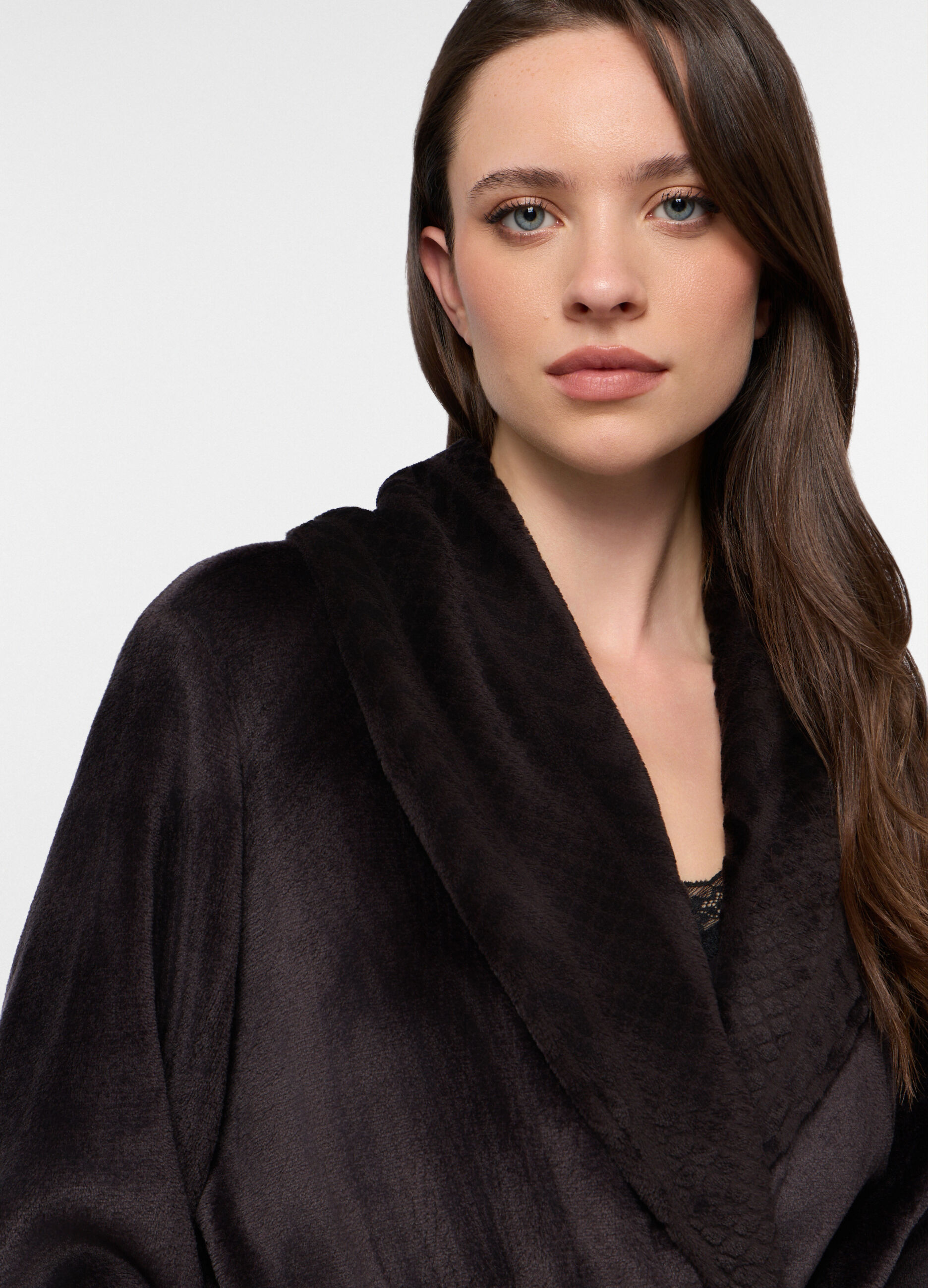 Vestaglia in coral fleece donna_2