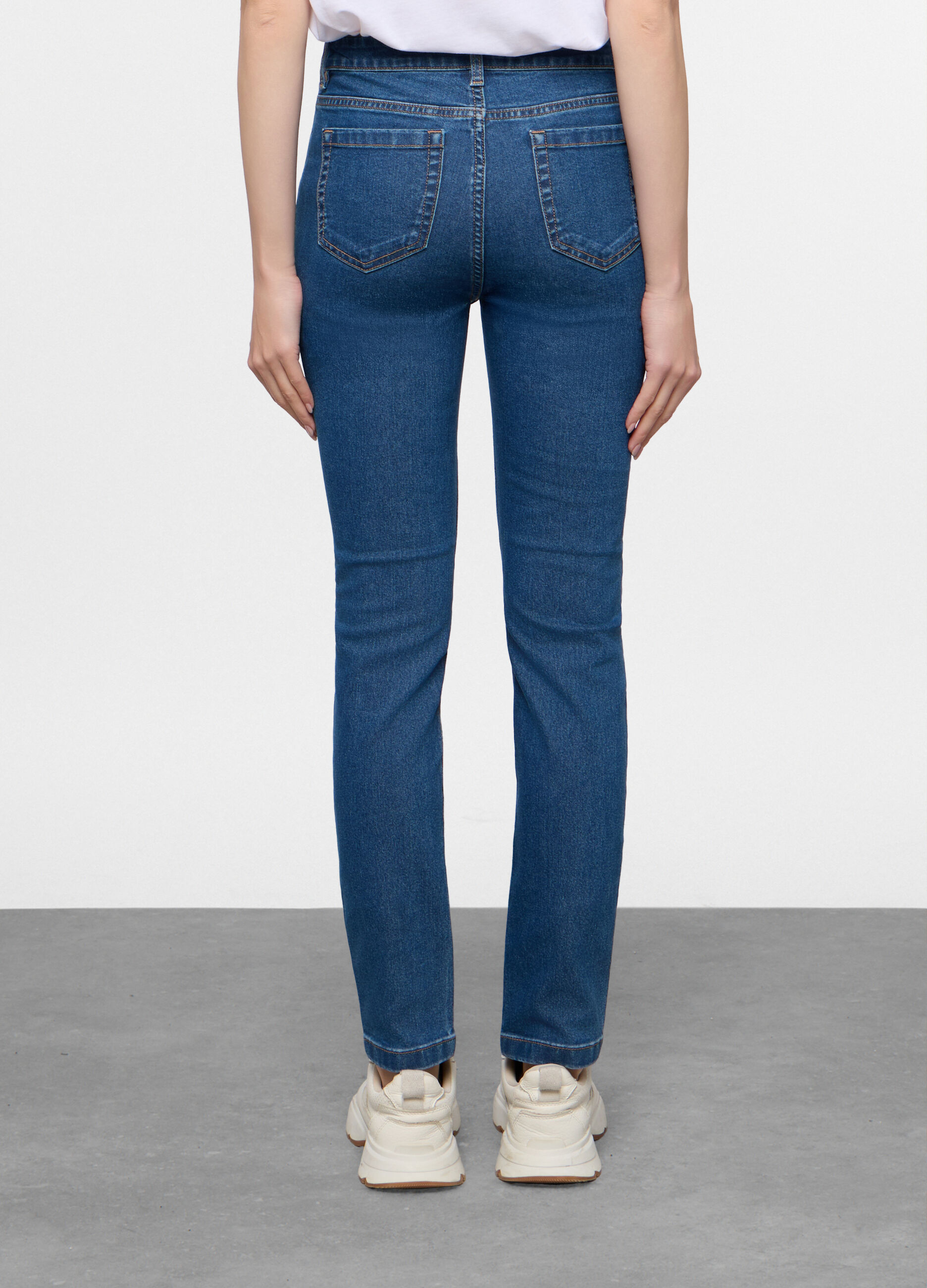 5 Tasche fit Slim in denim stretch donna_2