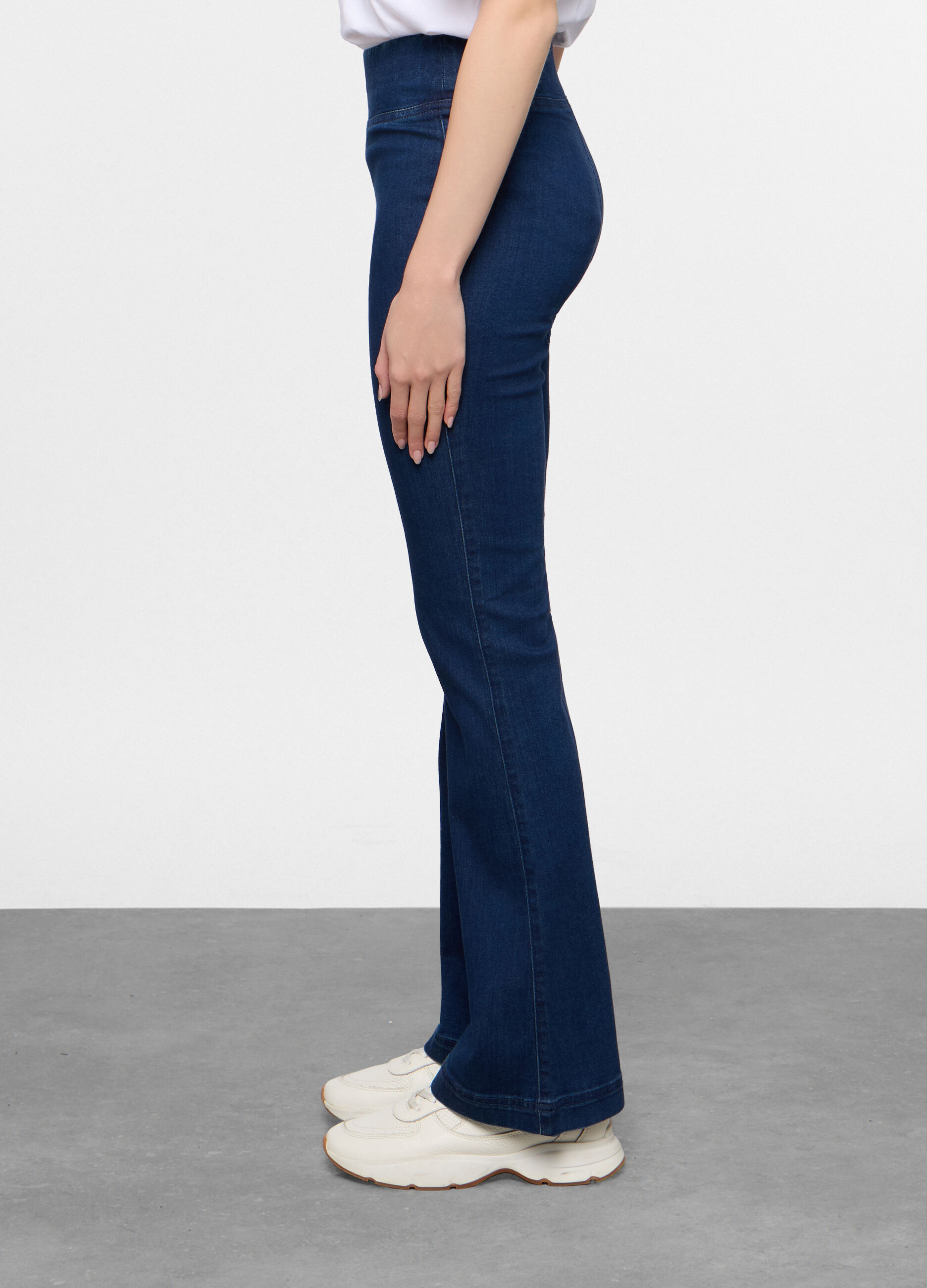 Jegging flare denim stretch donna _1