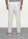 Pantaloni chino in lino e cotone uomo_1