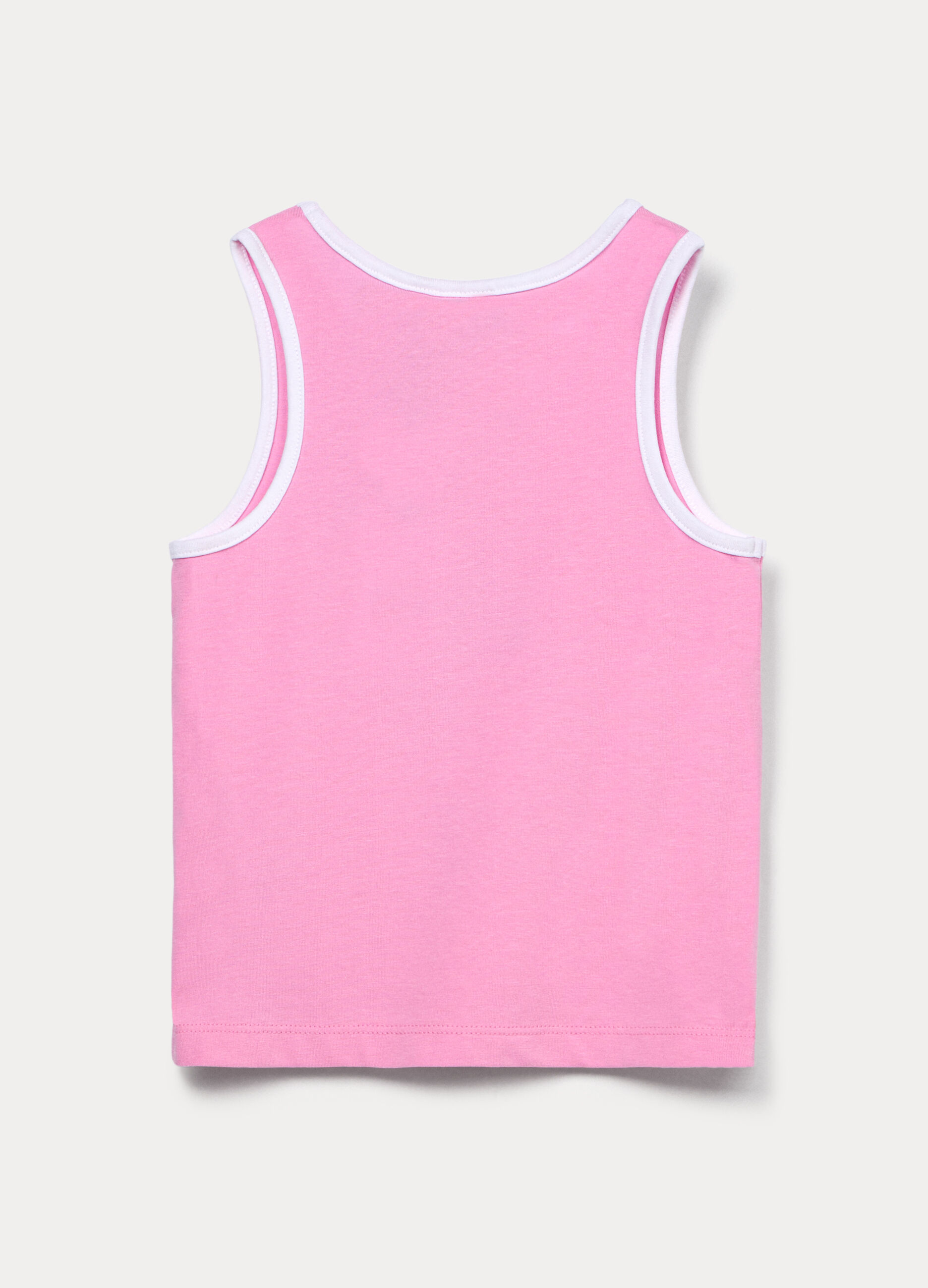 Canotta Disney in jersey di cotone stretch bambina_1