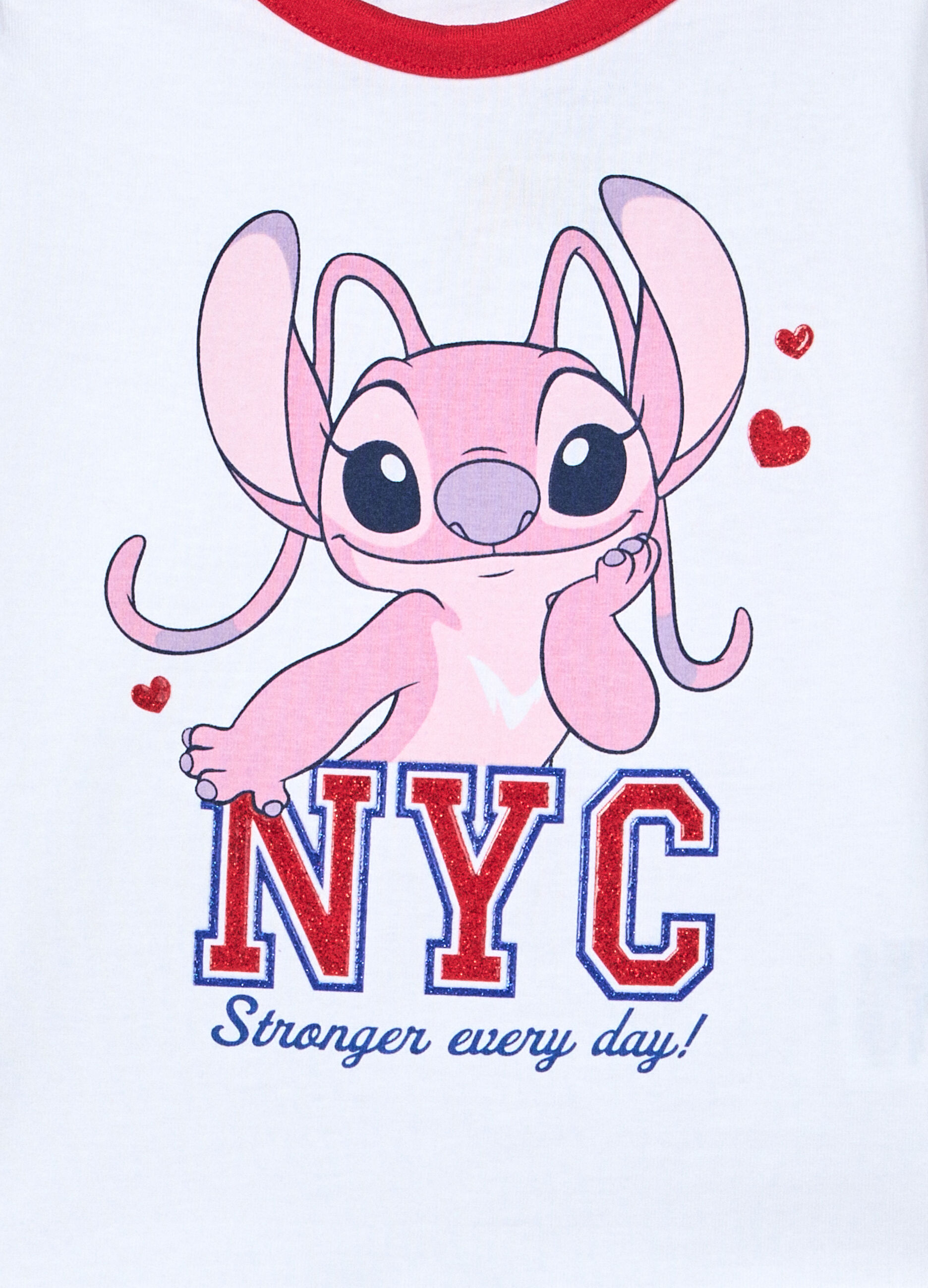 T-shirt Disney girocollo in costina bambina_2