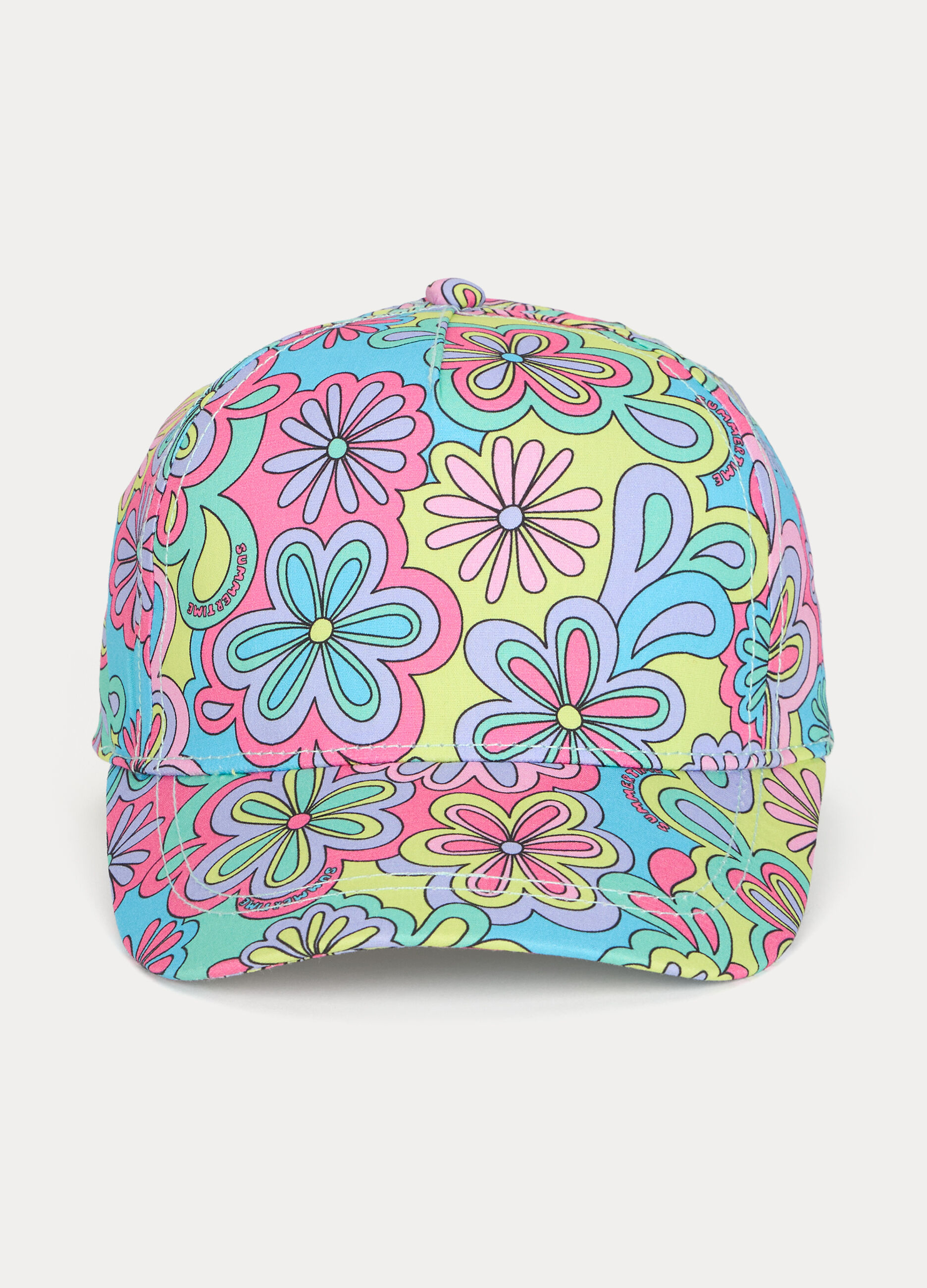 Cappello da baseball in popeline_0