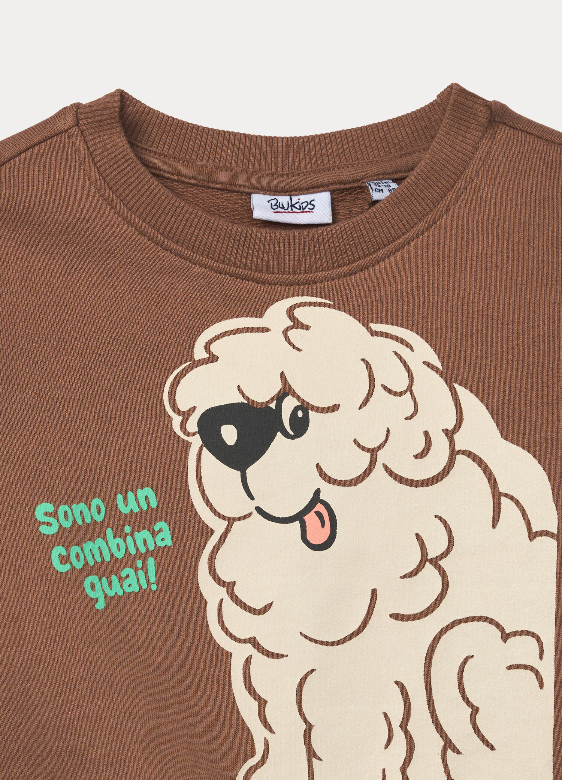 Jogging set in french terry di puro cotone bimbo_2