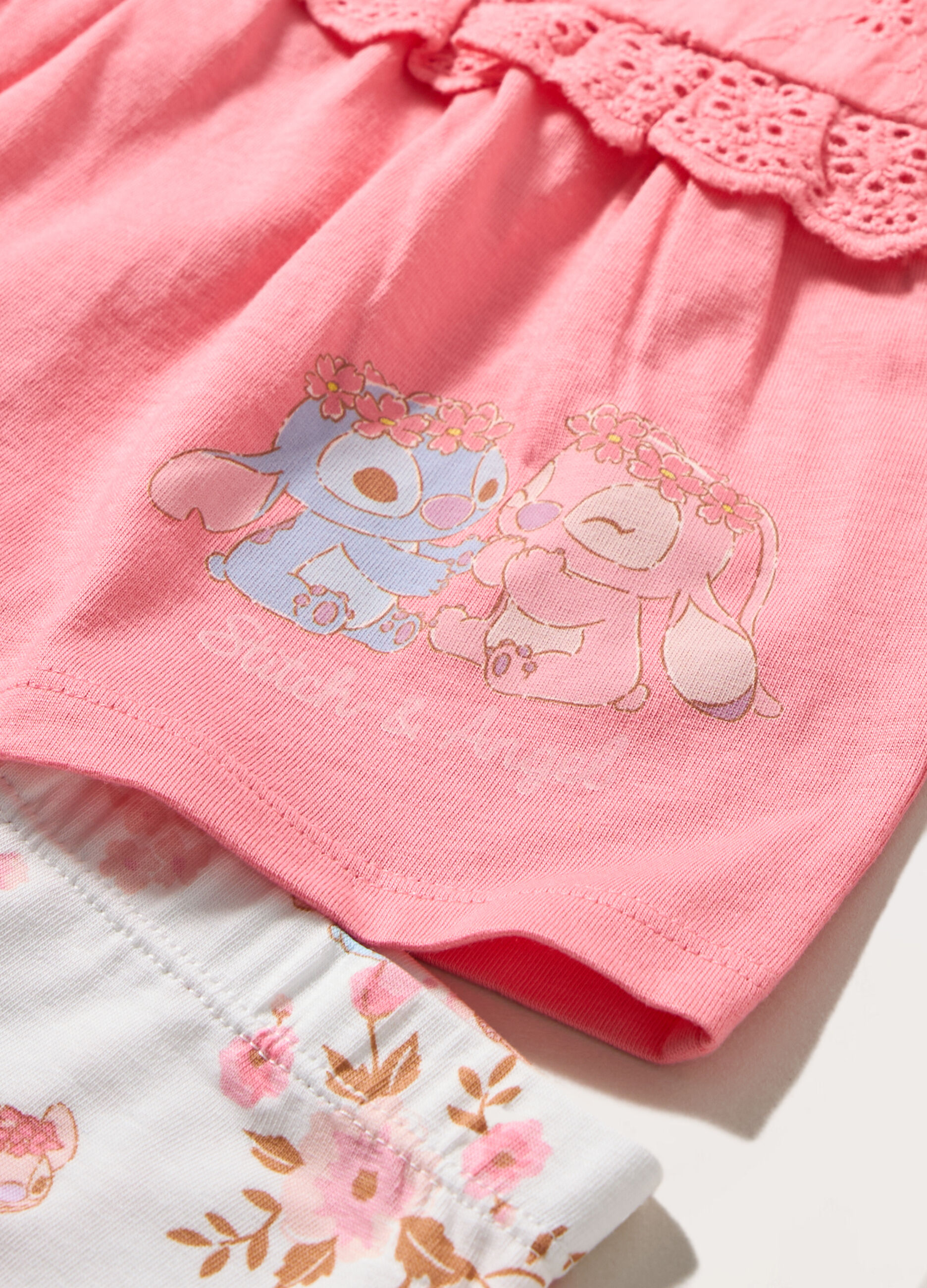 Jogging set in puro cotone organico neonata_1