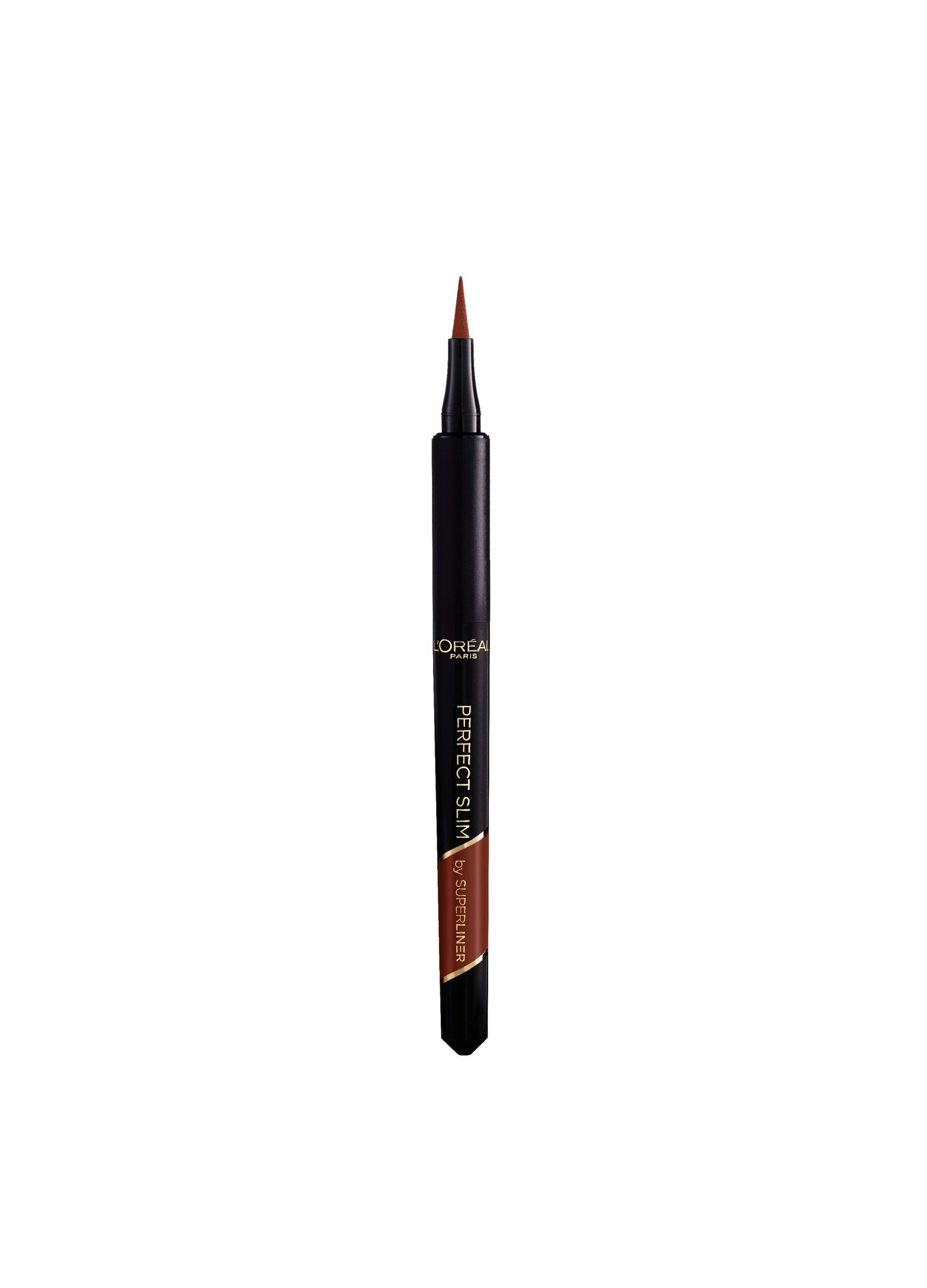 L'Oréal Paris Eyeliner in Penna Superliner Perfect Slim, Tratto Preciso, Tenuta Fino a 24H, Colore: Brown (03)._1