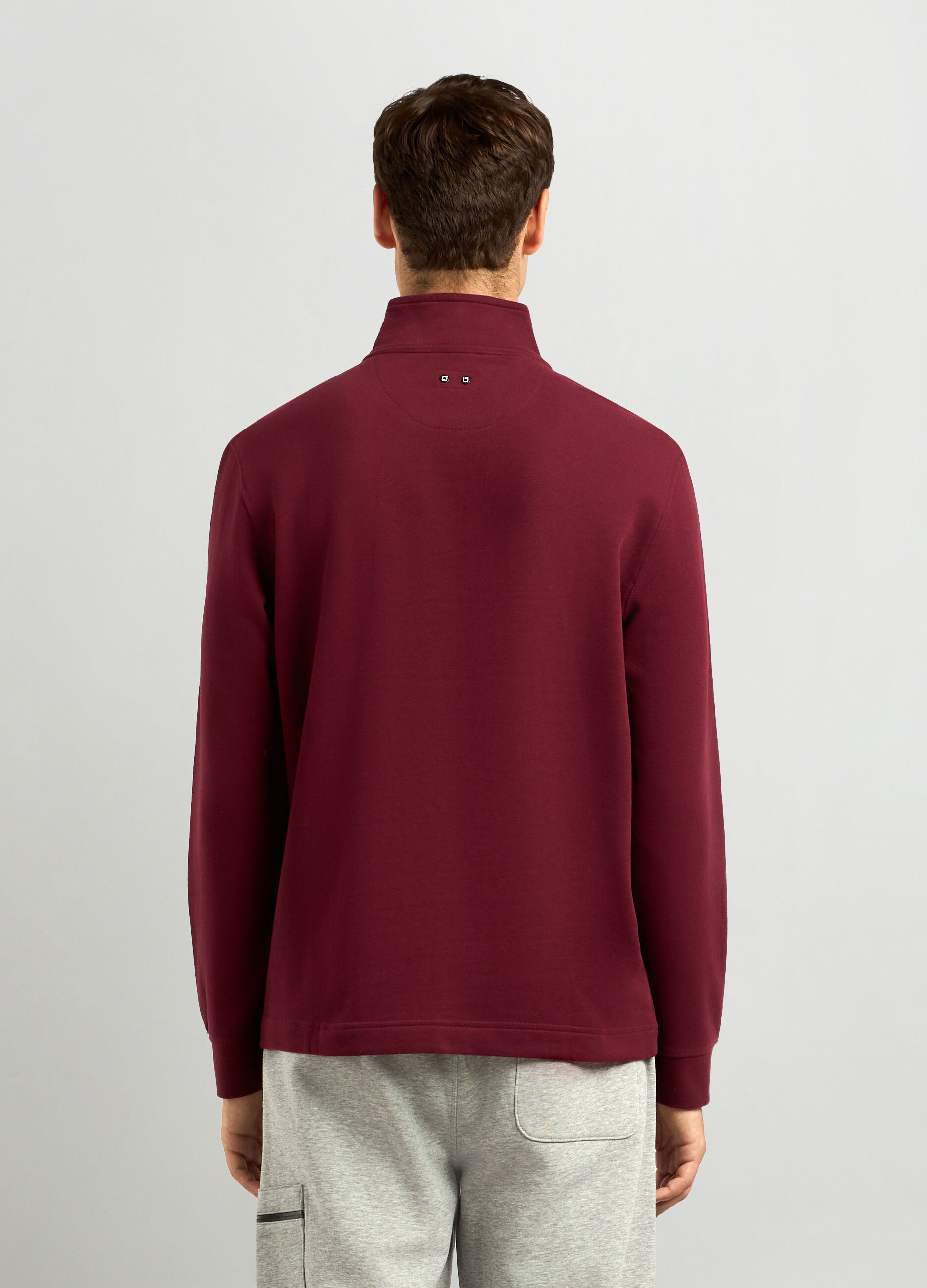 Felpa a collo alto uomo_1