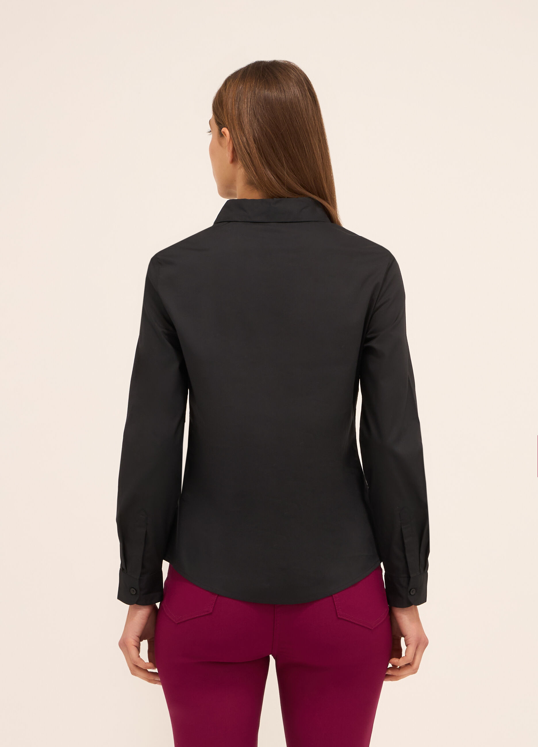 Camicia in poli-cotton donna_1