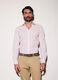Camicia slim fit in misto cotone uomo_0