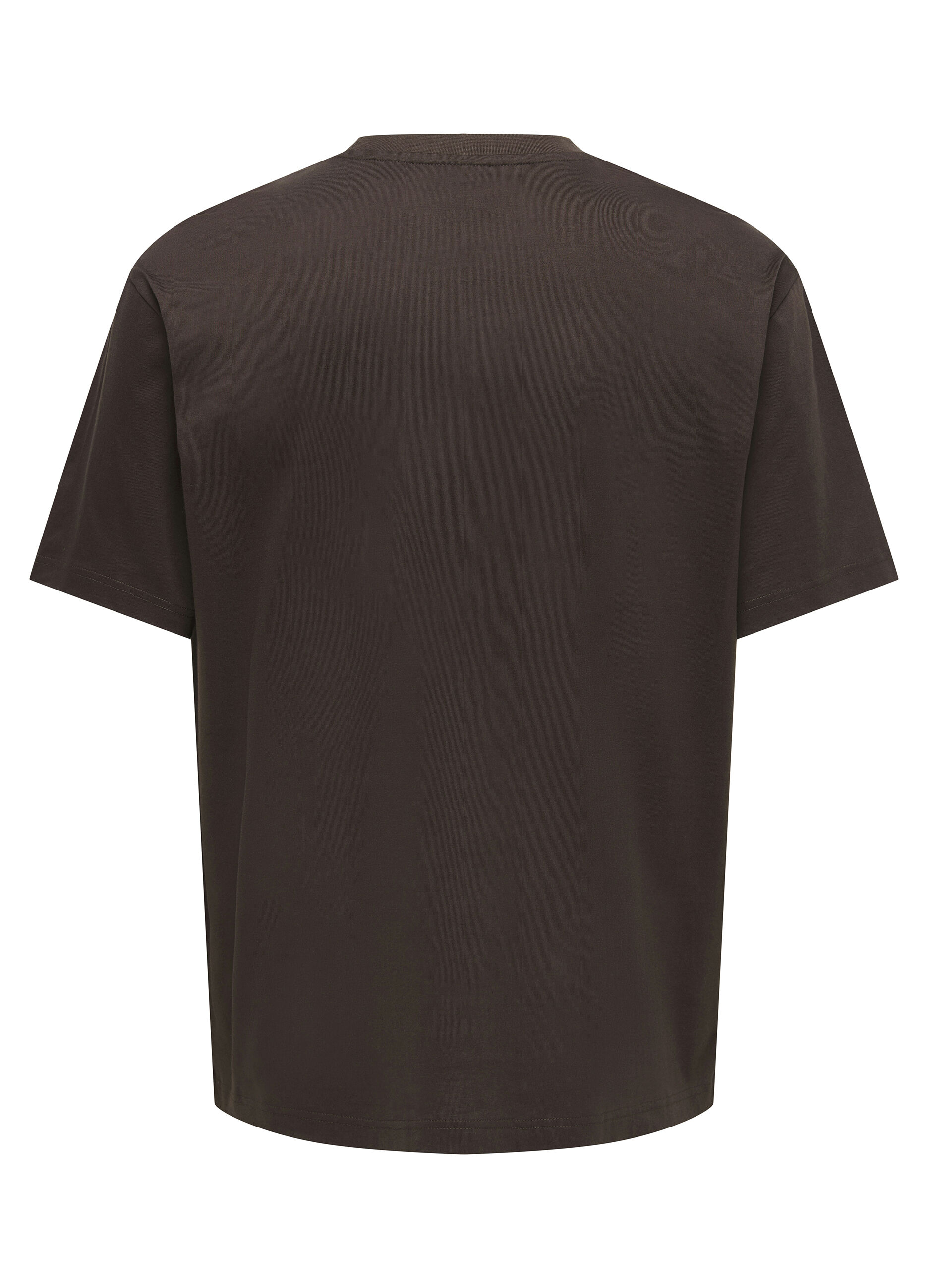 T-shirt girocollo tinta unita uomo_6
