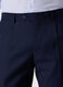 Pantalone regular con pince in twill stretch uomo_2