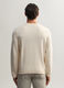 Maglione girocollo a maglia rasata uomo_1