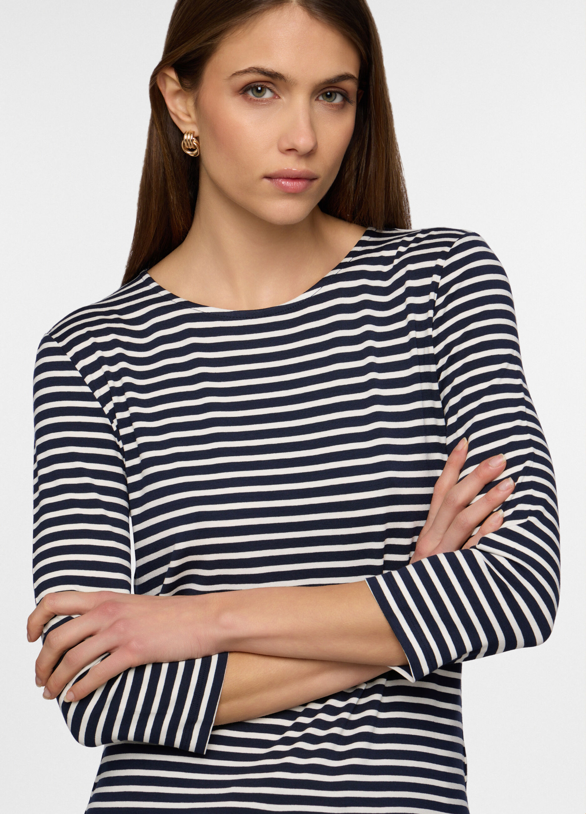 T-shirt girocollo donna_2