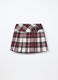 Gonna a quadri misto viscosa bambina_0