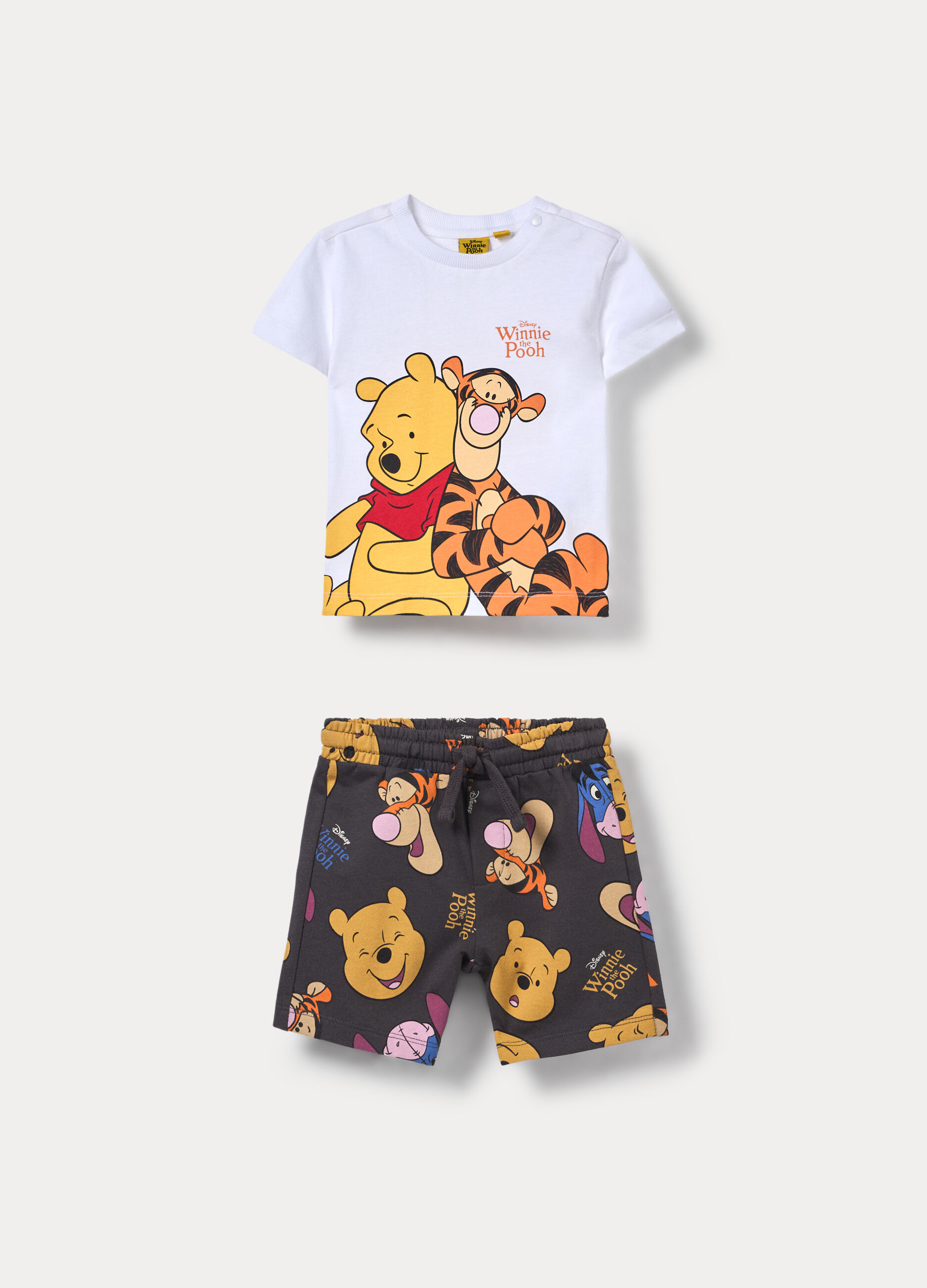 Jogging set Disney in jersey di puro cotone bimbo_0