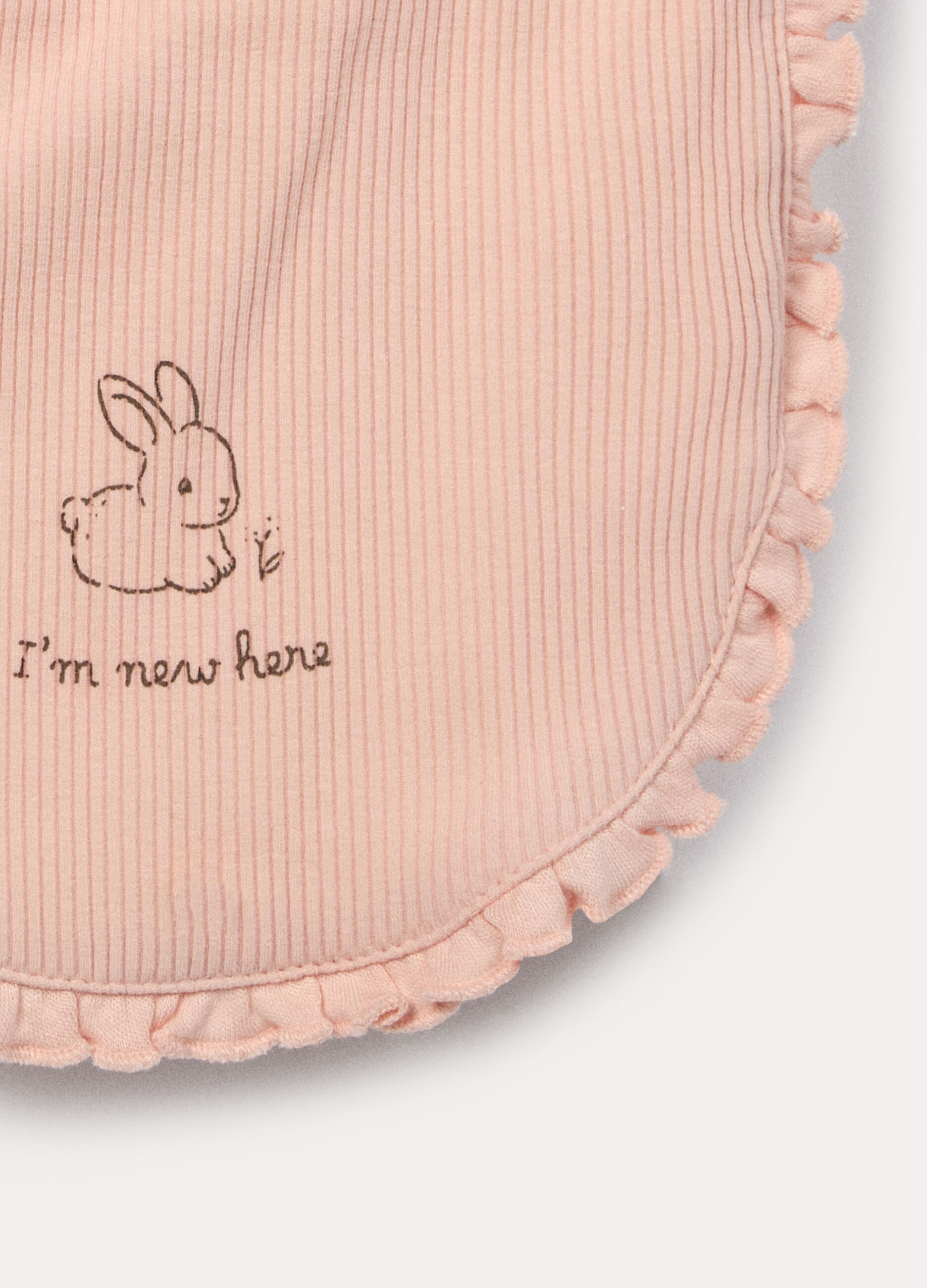 Pack 2 bavaglini in viscosa di bamboo misto cotone neonata_2