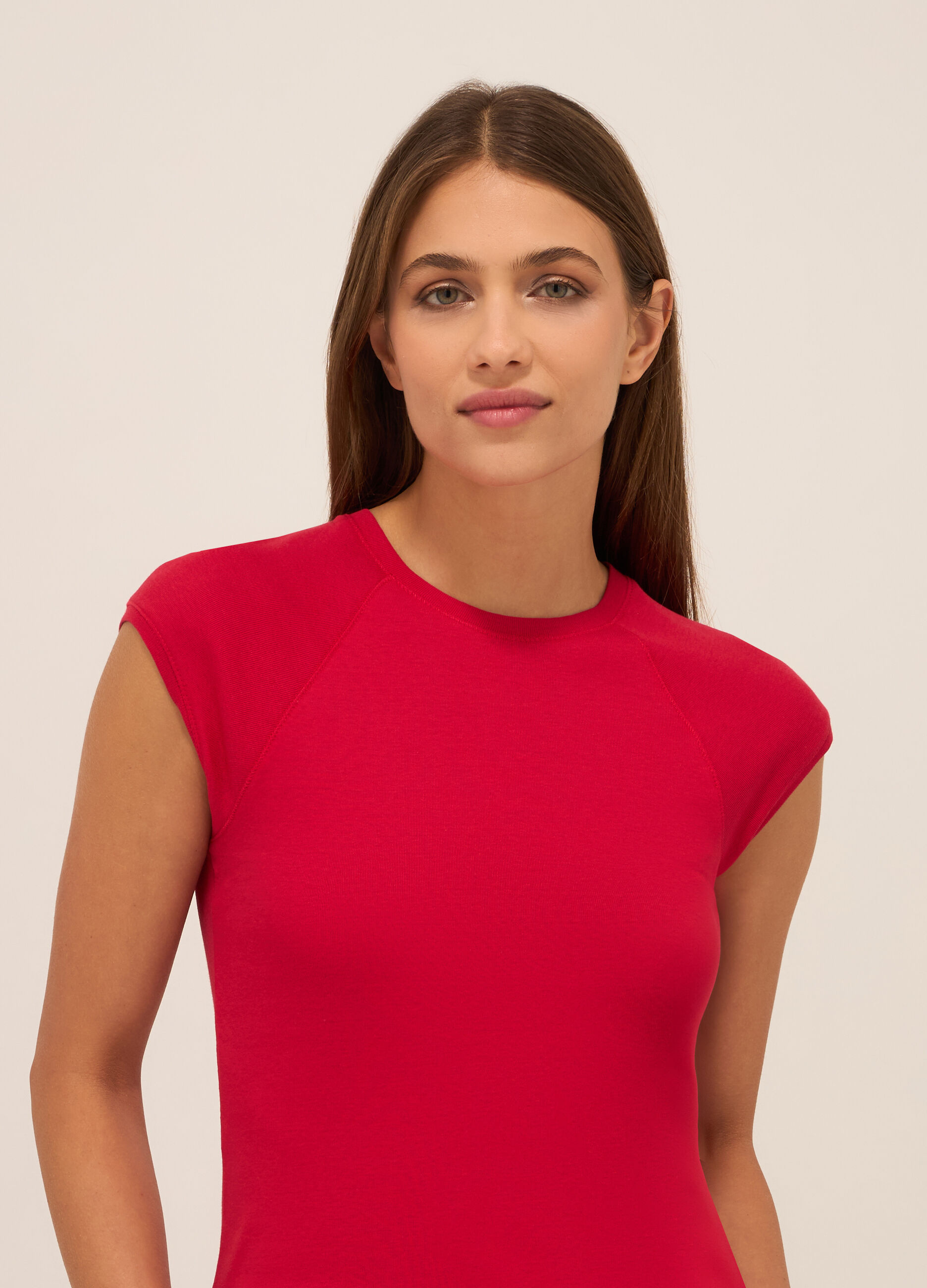 T-shirt in puro cotone donna_2