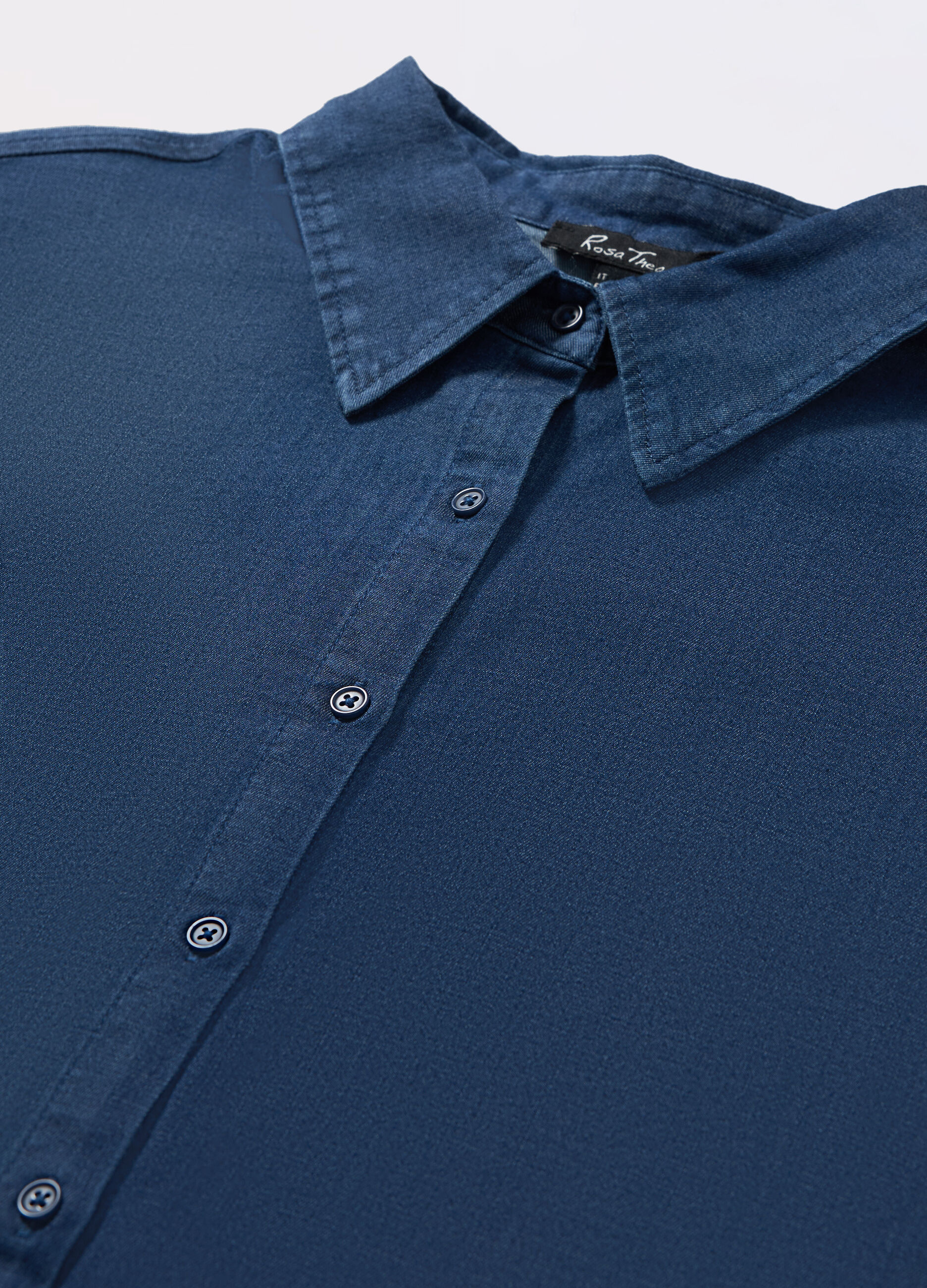 Camicia in denim di mista lyocell donna curvy_1