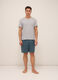 Pigiama corto in puro cotone uomo_0