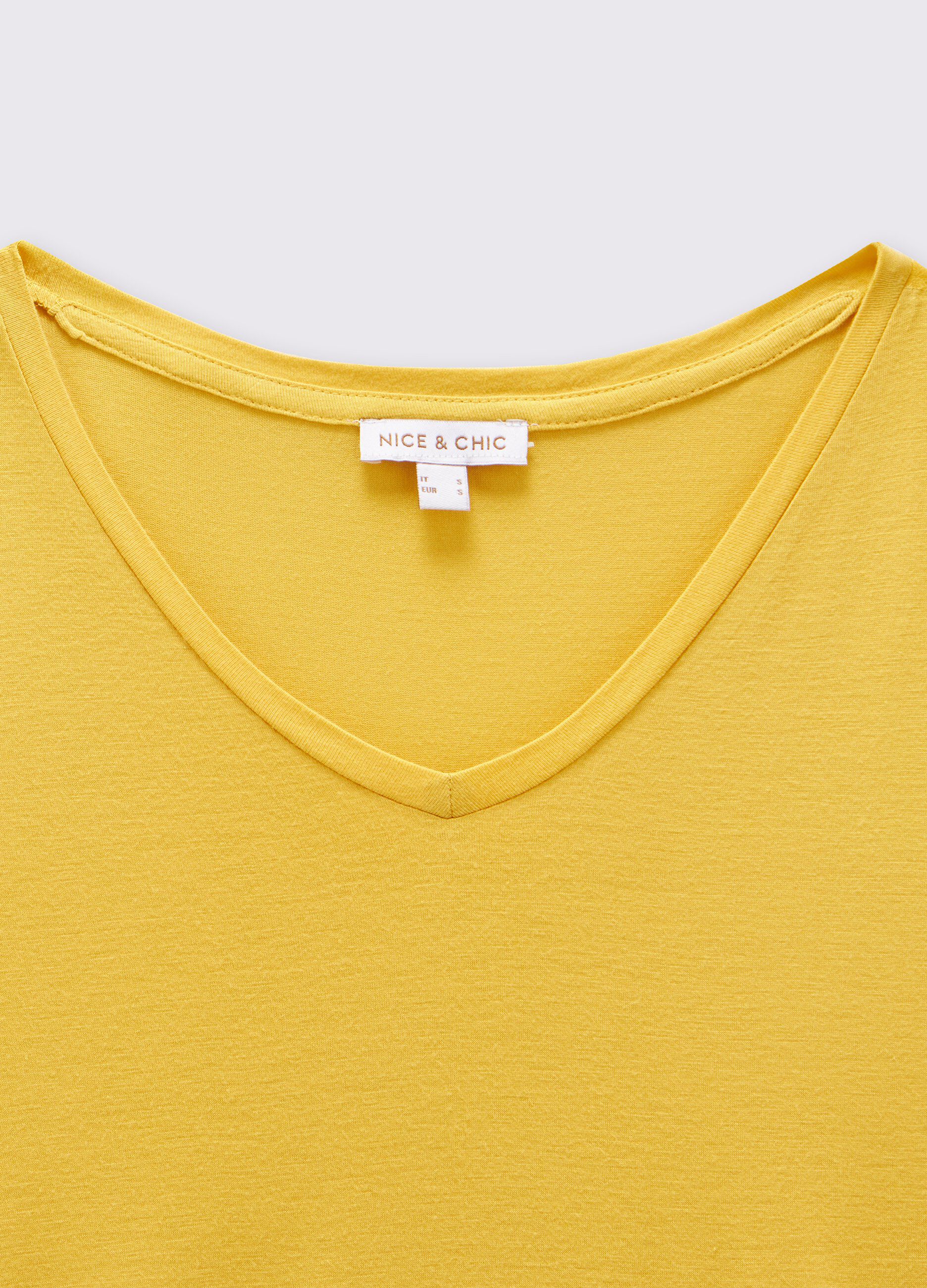T-shirt in pura viscosa donna_1