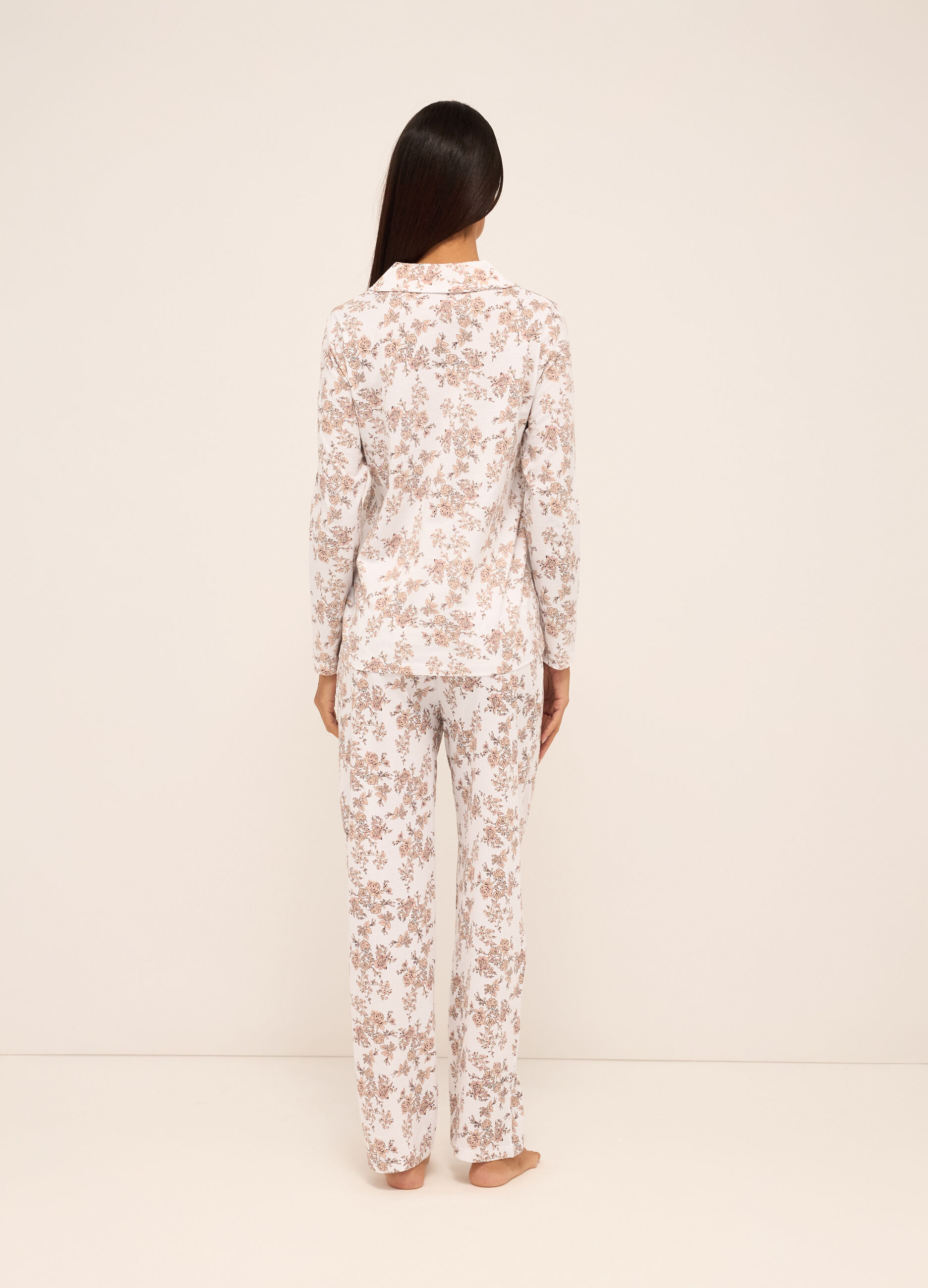 Set pigiama in puro cotone donna_1